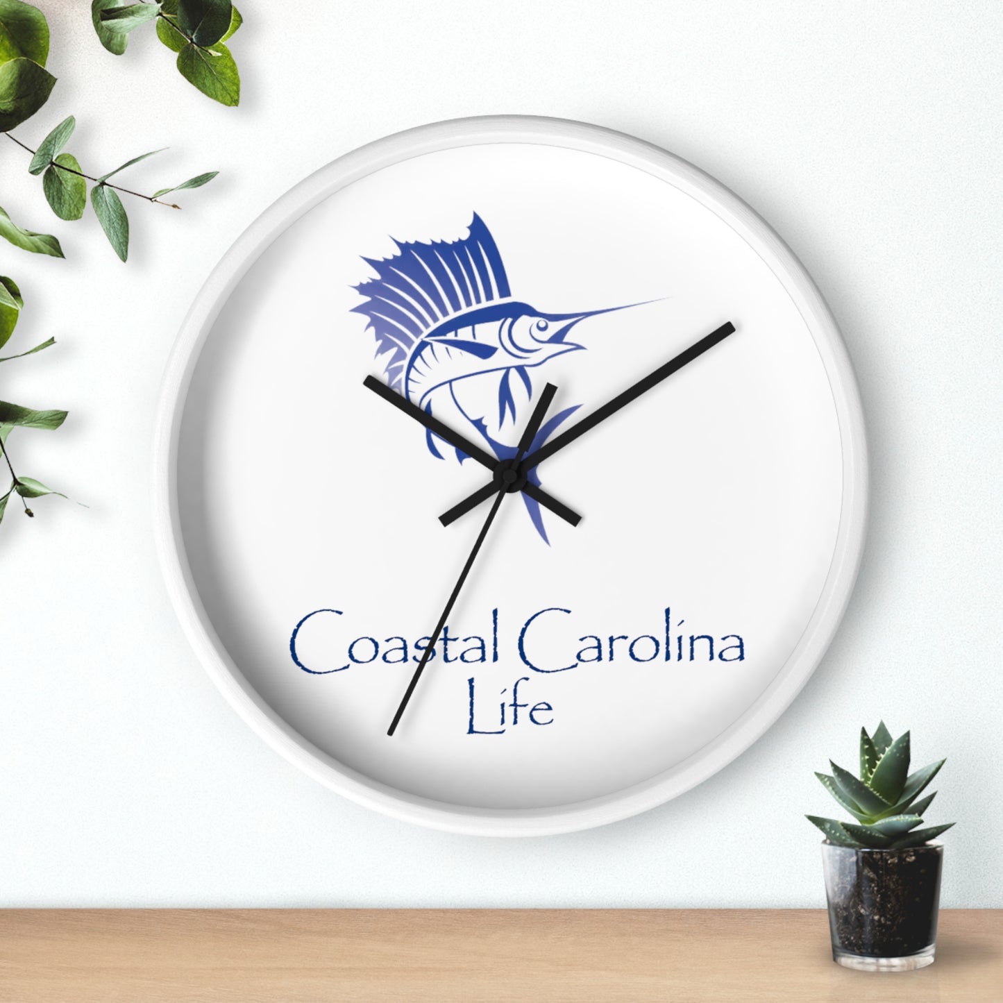 Sailfish Coastal Carolina Wall Clock