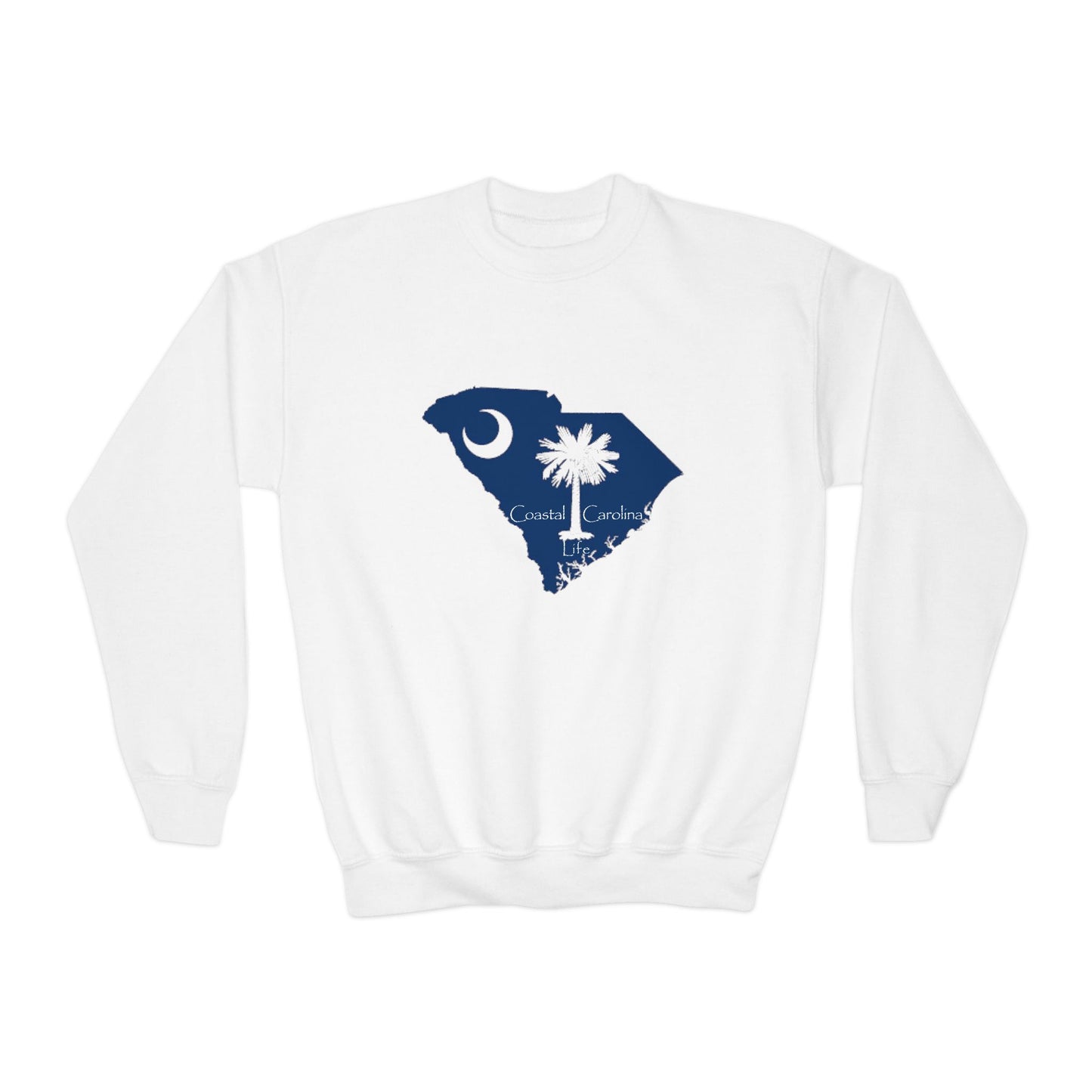 Coastal Youth Sweatshirt - South Carolina Emblem