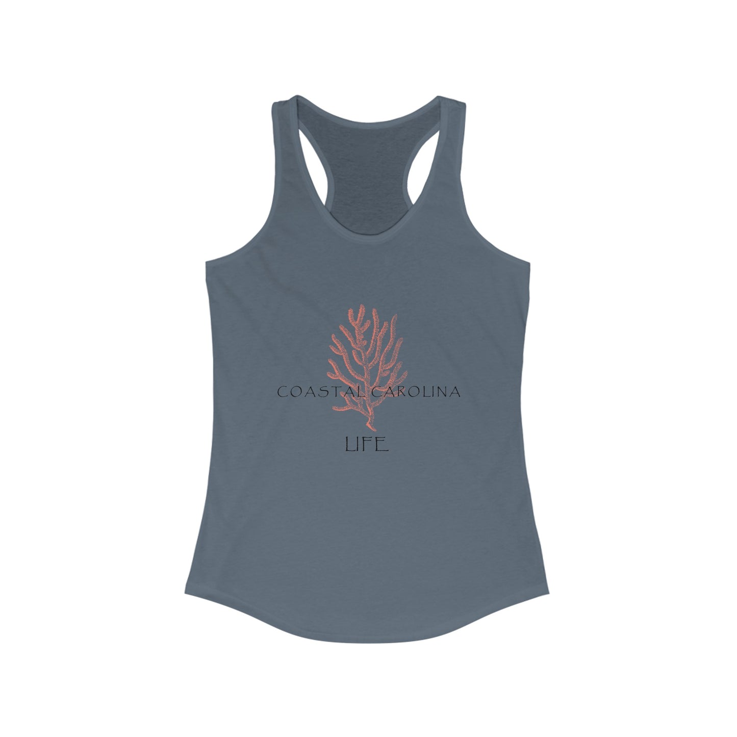 Women's Coastal Tank Top - Coral