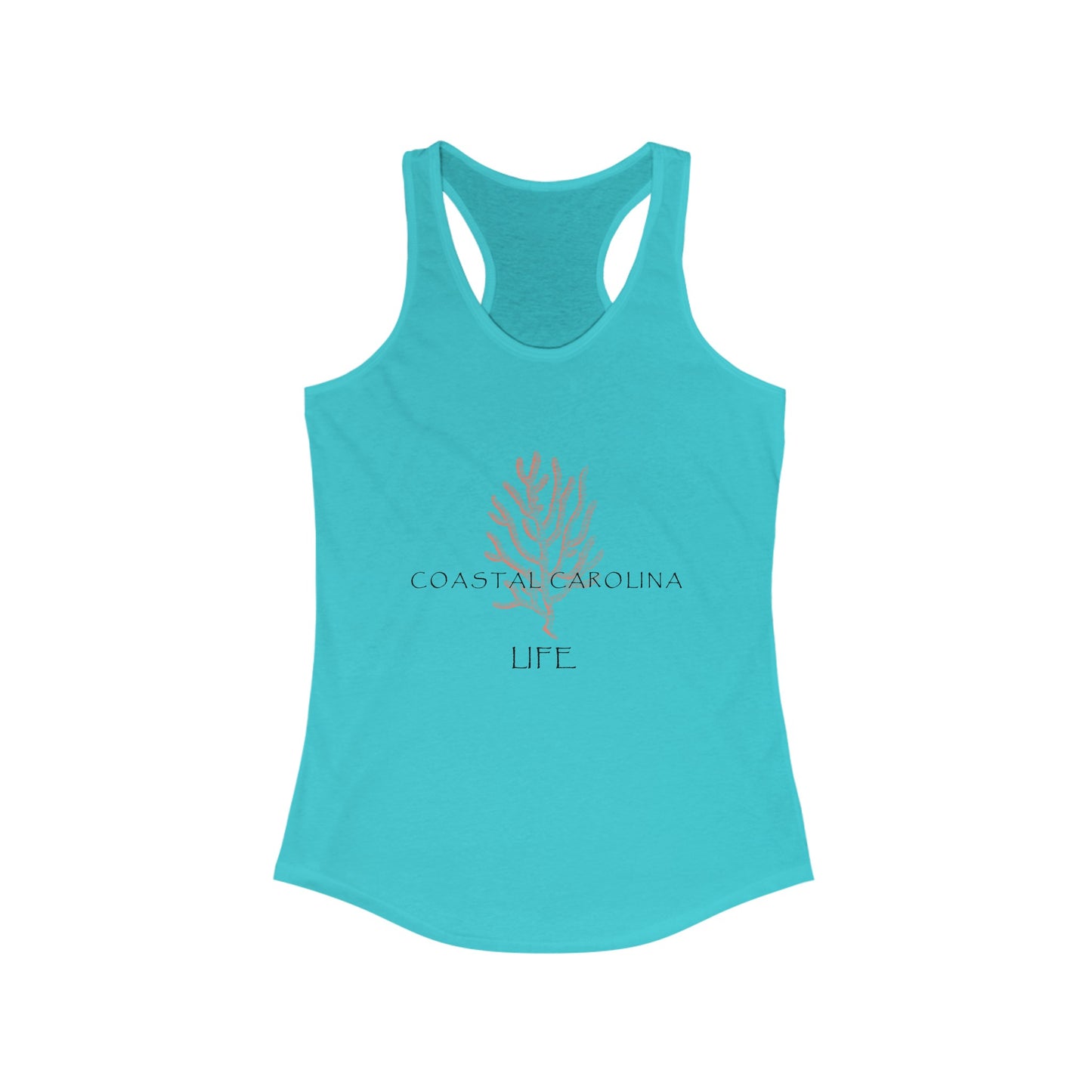 Women's Coastal Tank Top - Coral