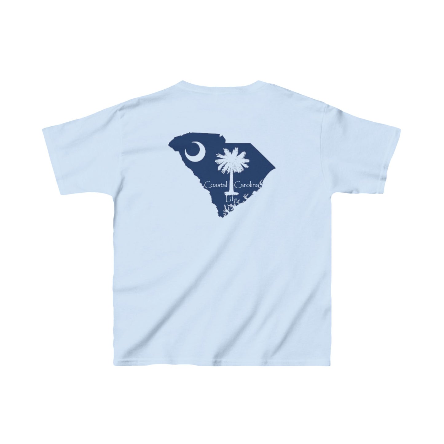 South Carolina Emblem Kids Beach T-Shirt