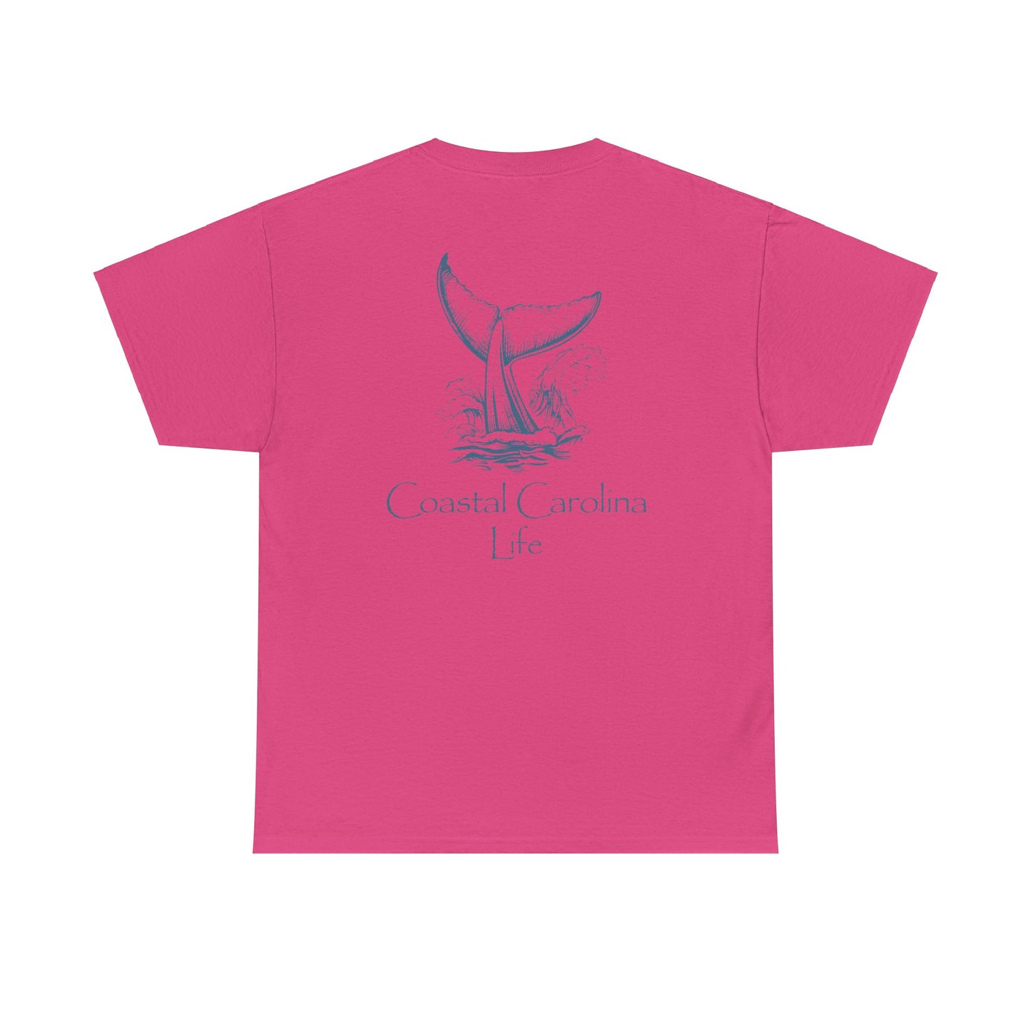 Women's Heavy Cotton T-Shirt - Whale Tail