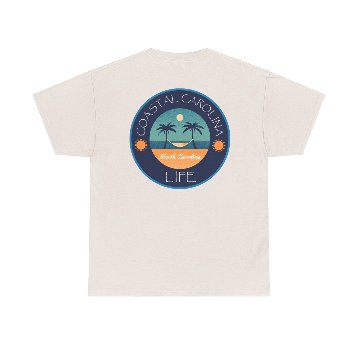 Men's Heavy Cotton T-Shirt - North Carolina