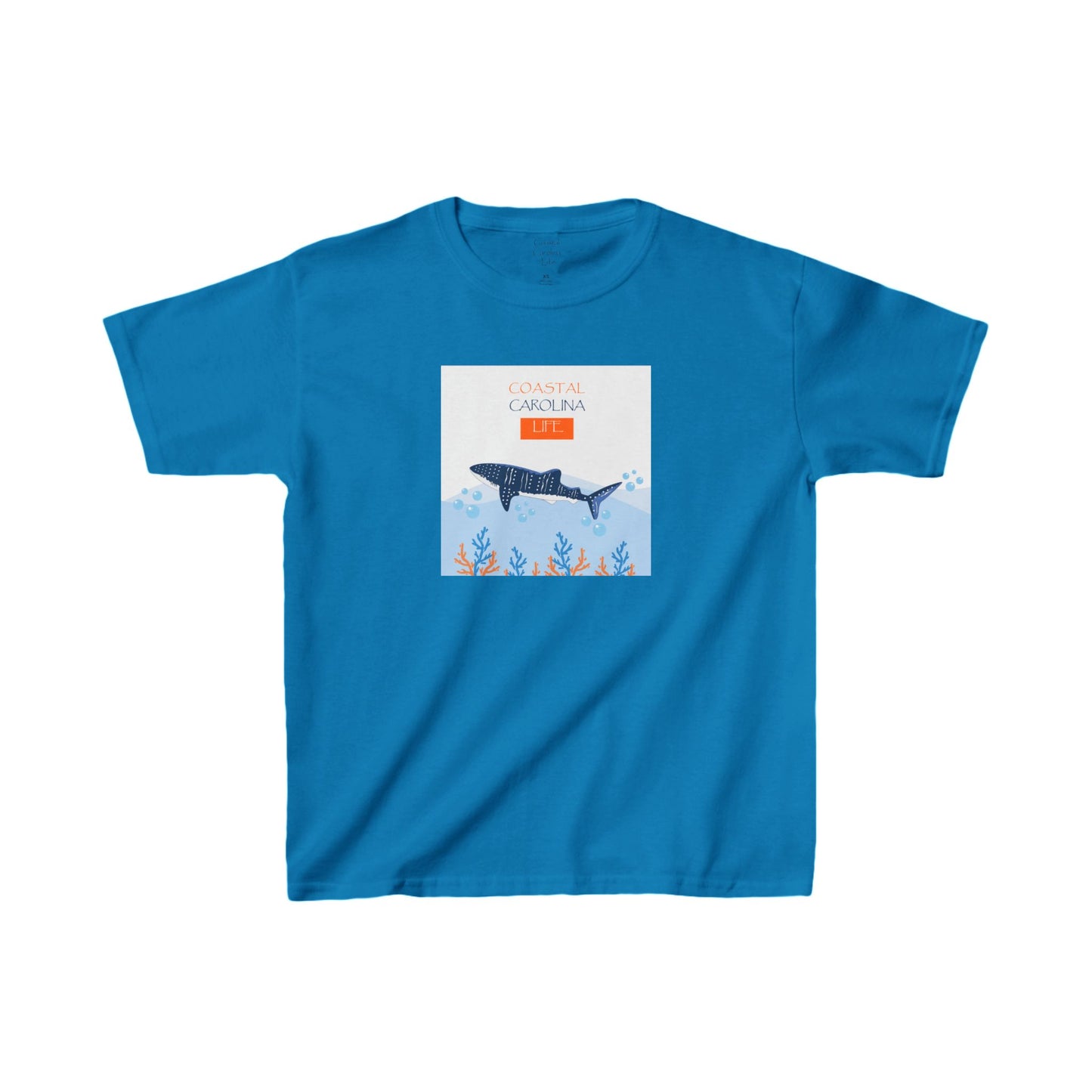 Swimming Shark Kids Beach T-Shirt