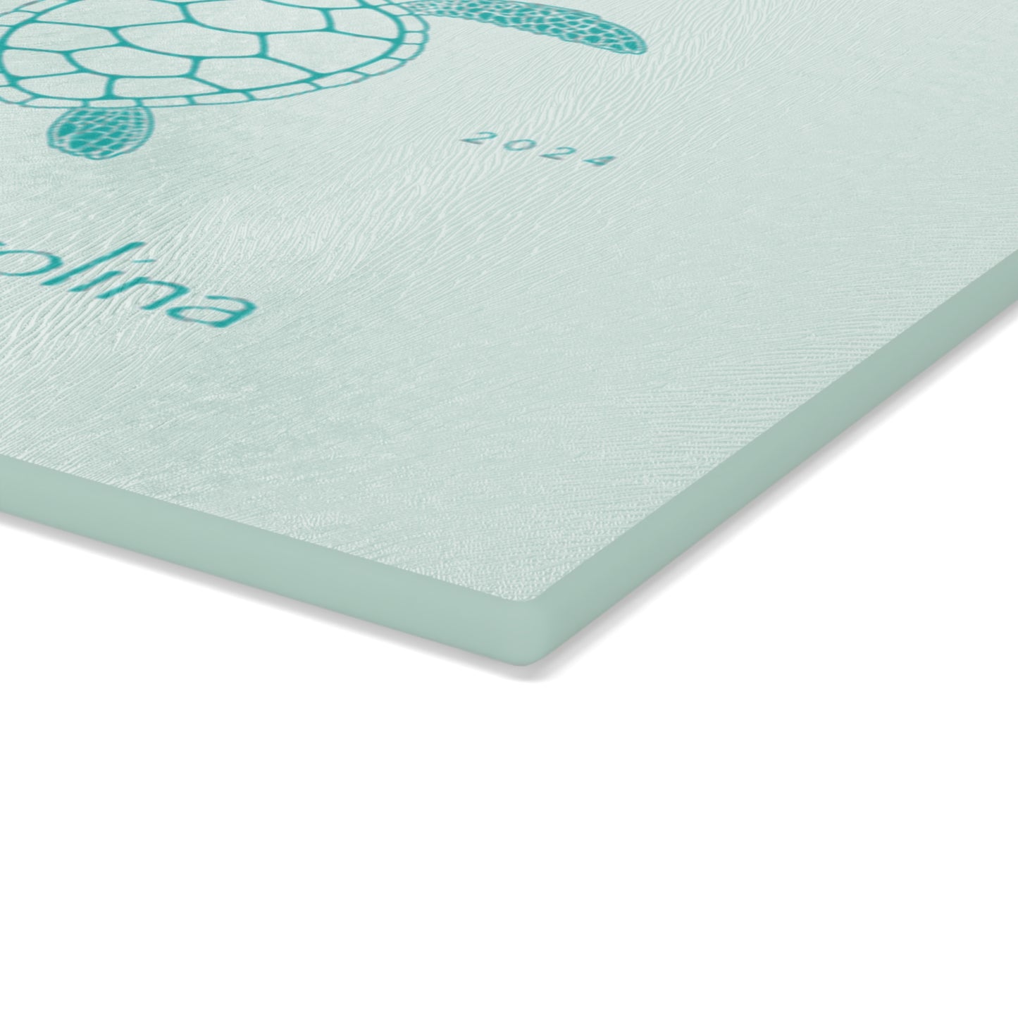 Sea Turtle Tempered Glass Cutting Board