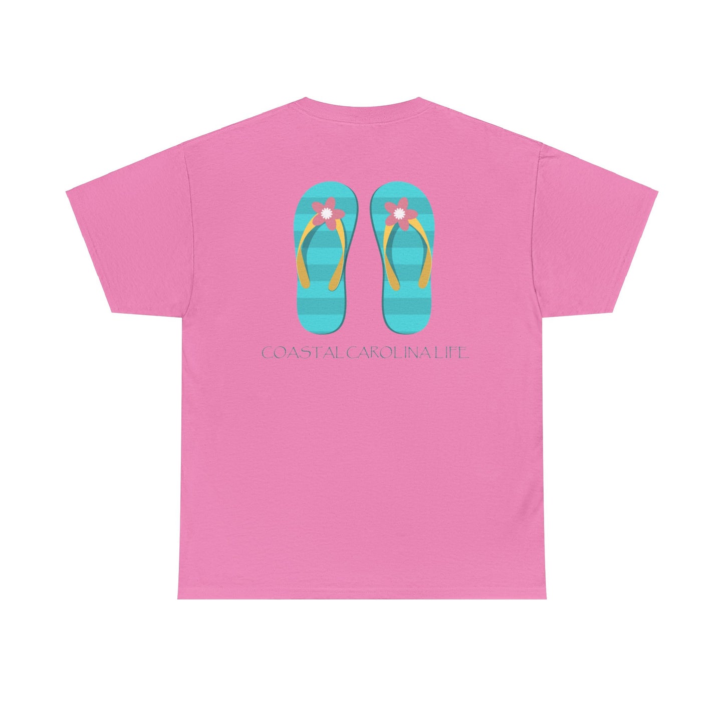 Women's Heavy Cotton T-Shirt - Flip Flops