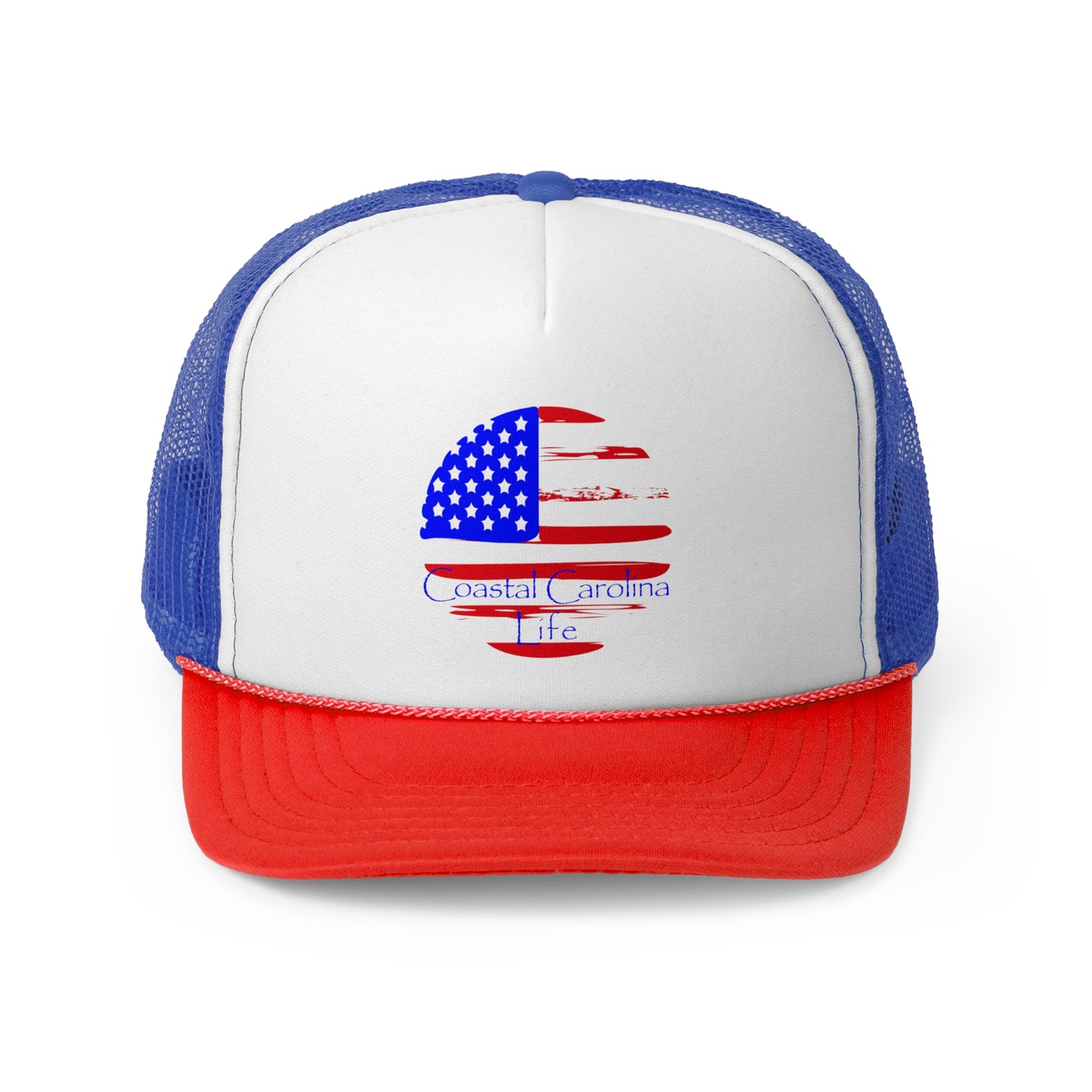 American Flag Trucker Hat