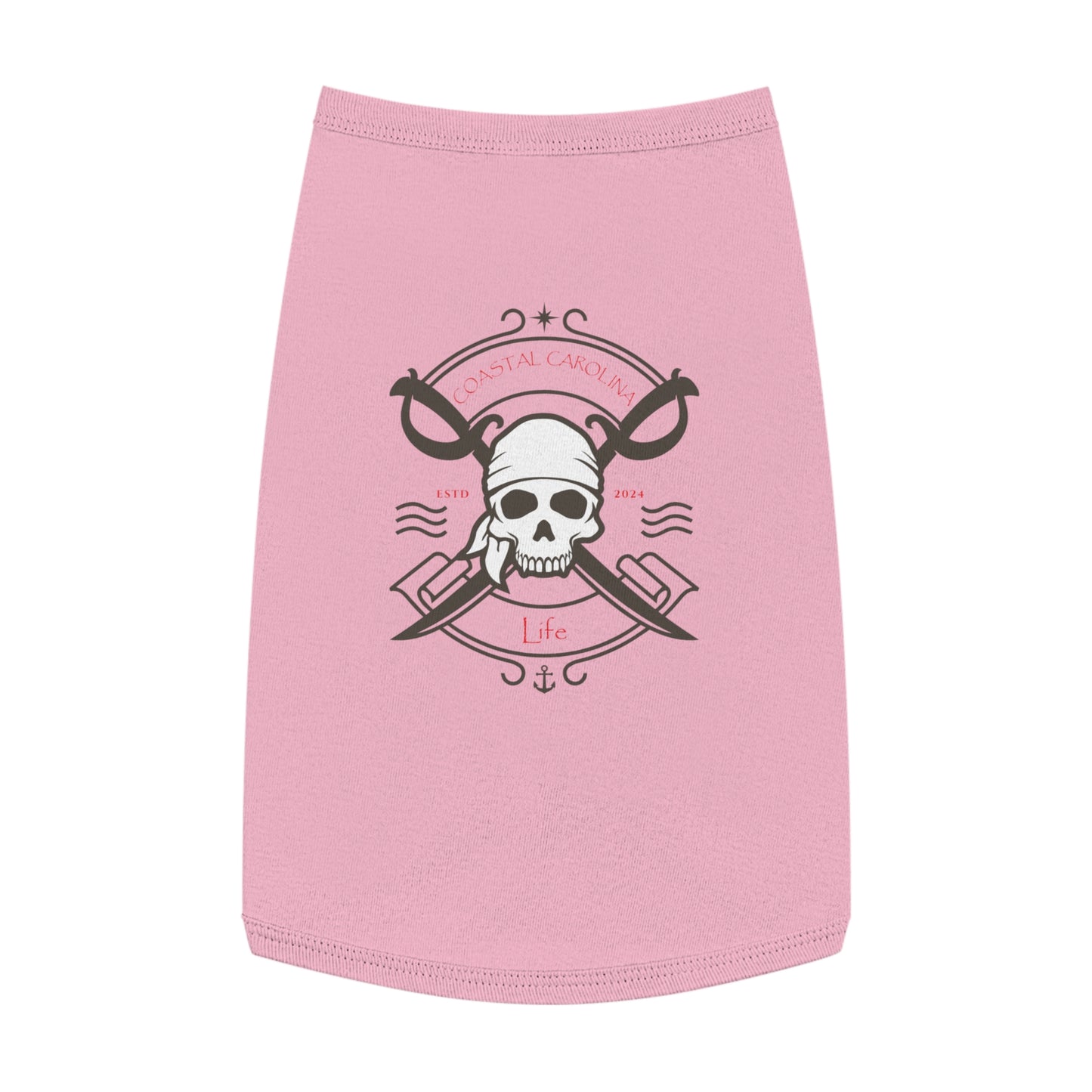 Pirate Skull Coastal Pet Shirt
