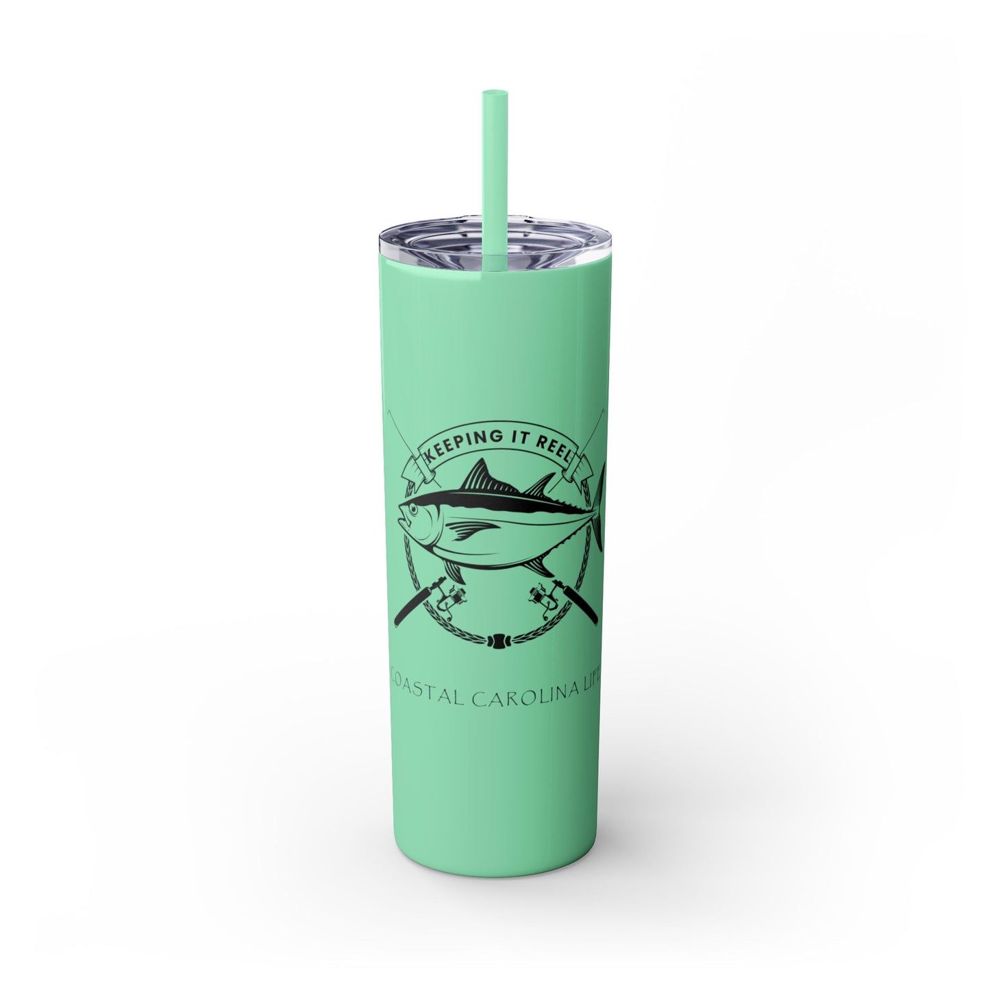 Keeping it Reel Skinny Tumbler