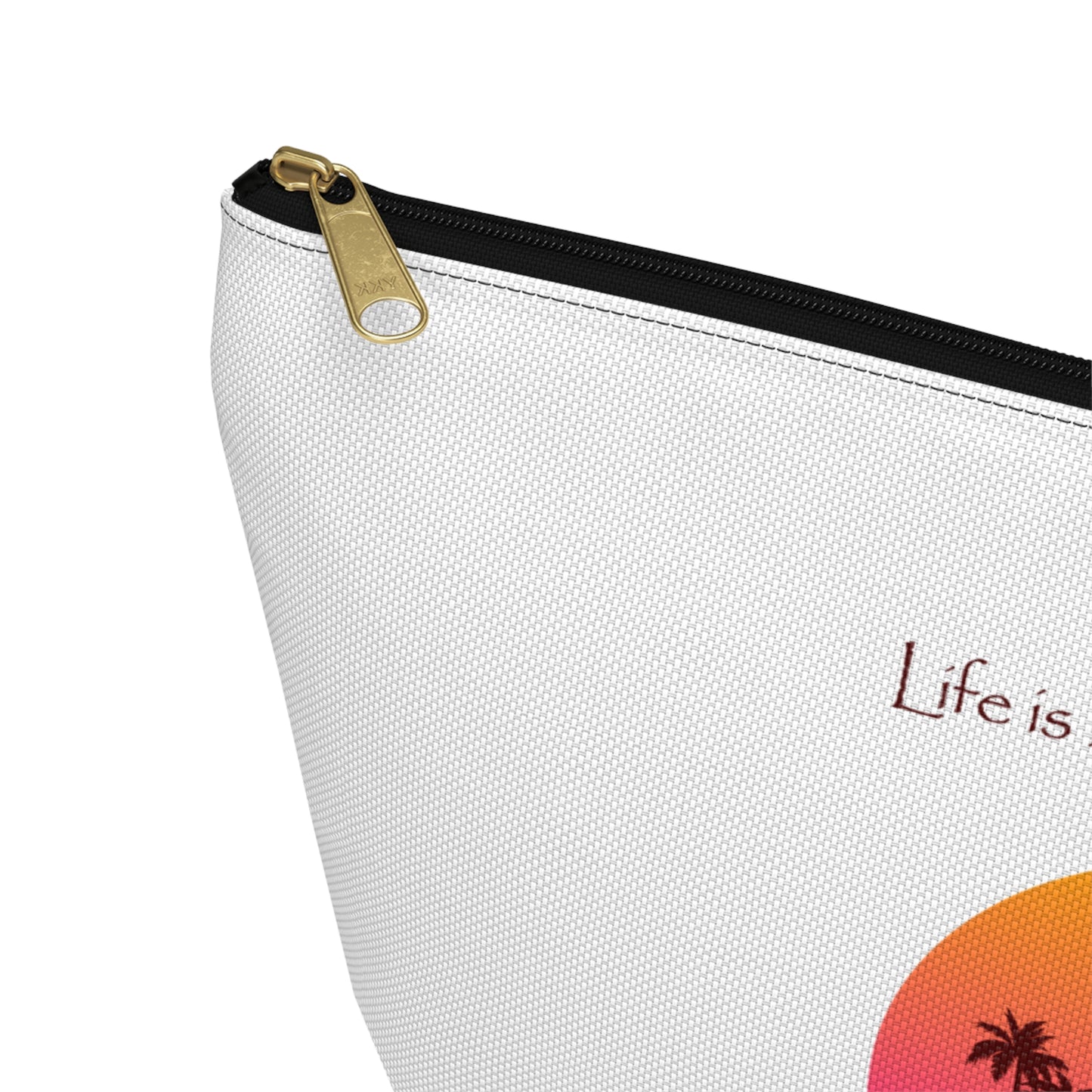 Life is better at the Beach Travel Accessory Pouch