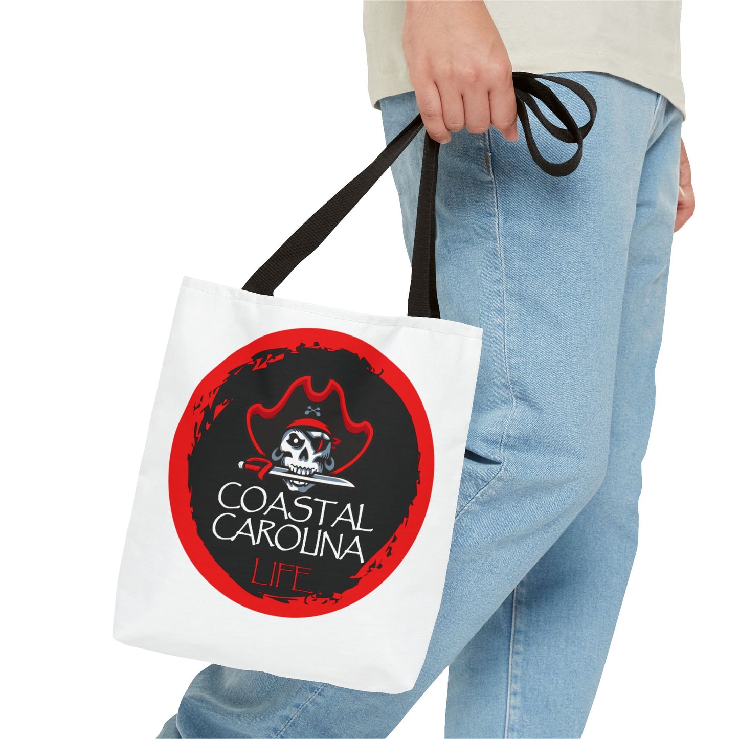 Pirate Coastal Tote Bag