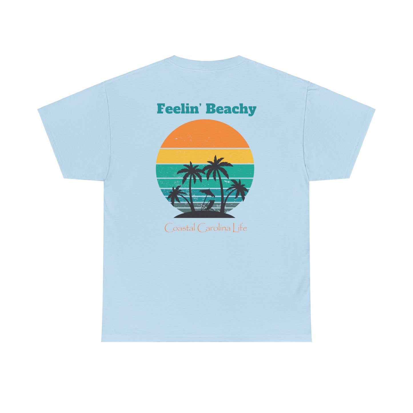 Women's Heavy Cotton T-Shirt - Feelin' Beachy