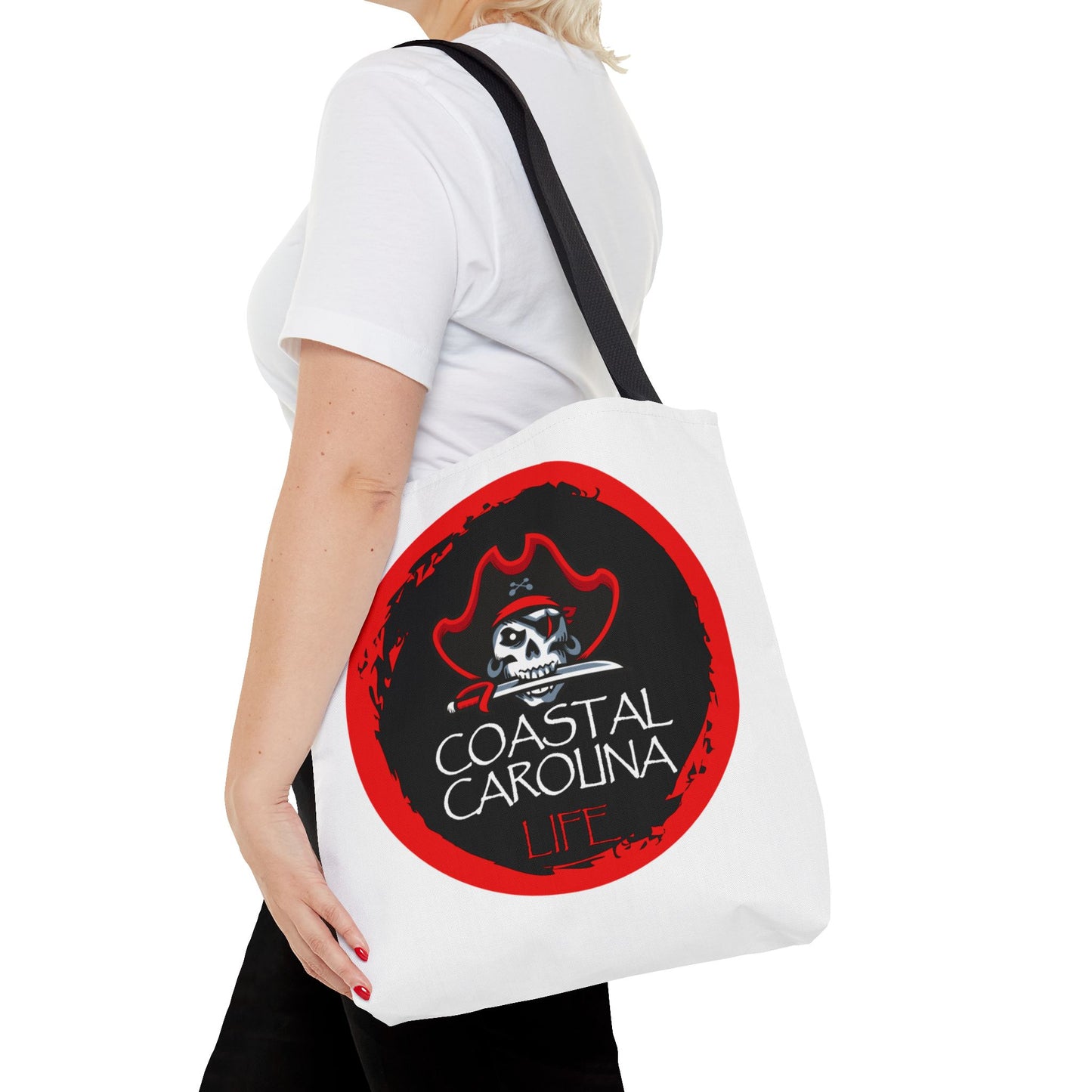 Pirate Coastal Tote Bag