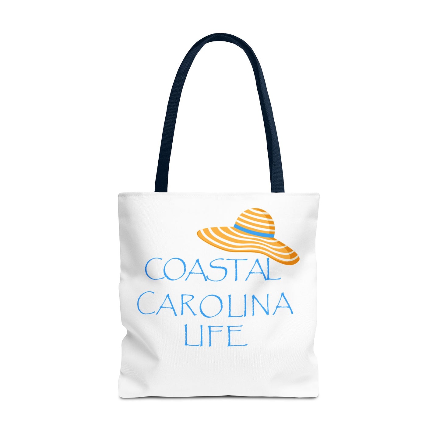 Beach Hat Coastal Tote Bag