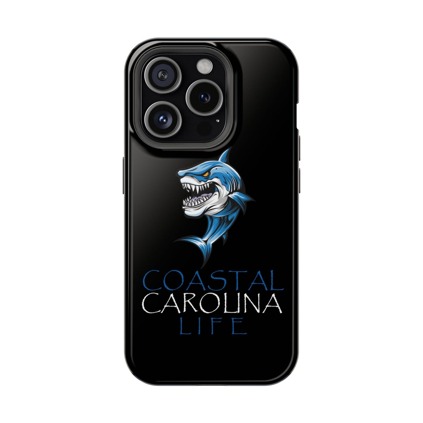 Impact-Resistant Phone Case - iPhone or Samsung - Shark
