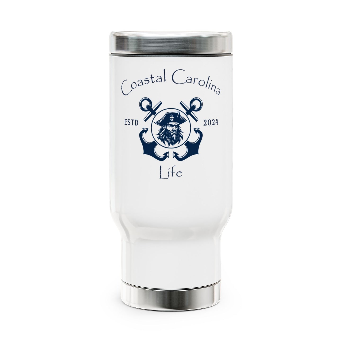 Blackbeard Tumbler with Handle