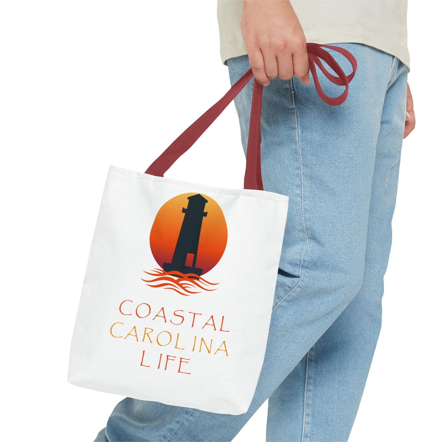 Lighthouse Coastal Tote Bag
