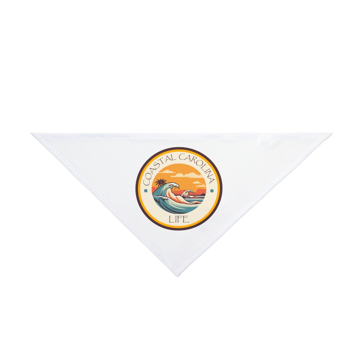 Waves Coastal Pet Bandana