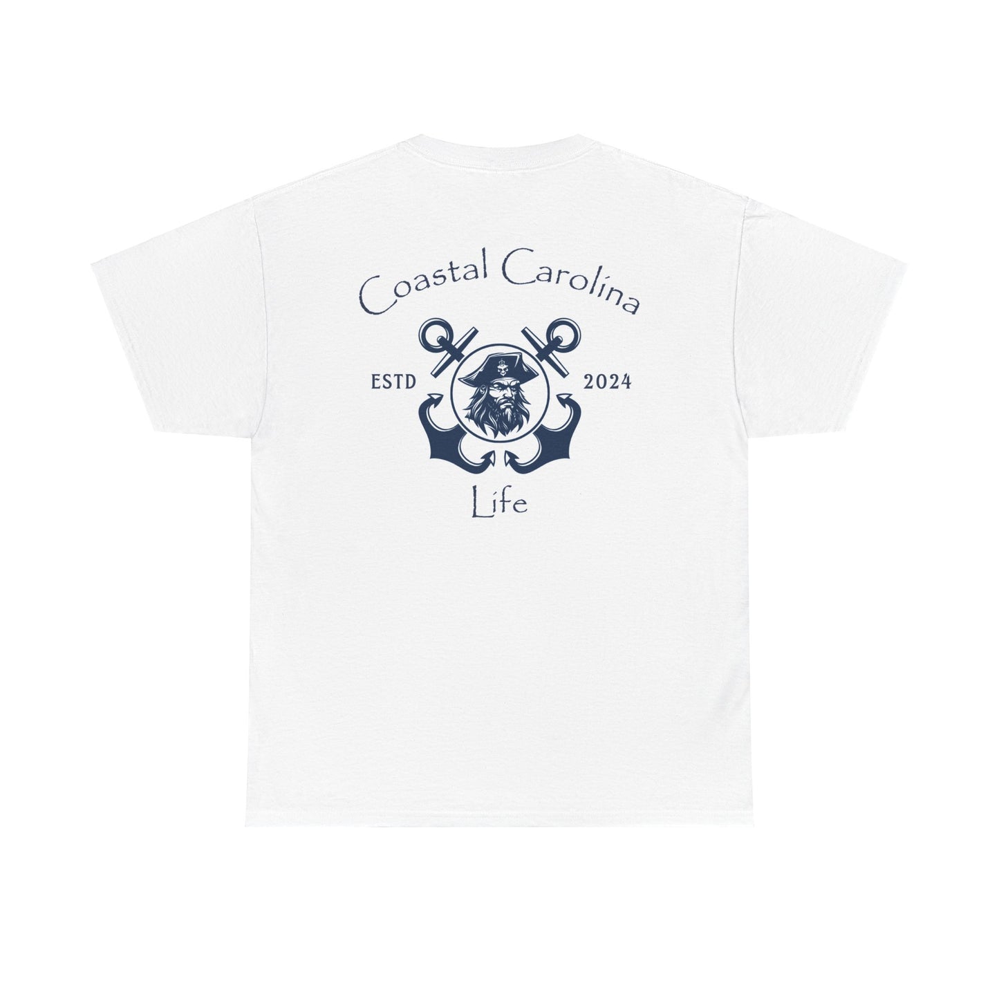 Men's Heavy Cotton T-Shirt - Blackbeard