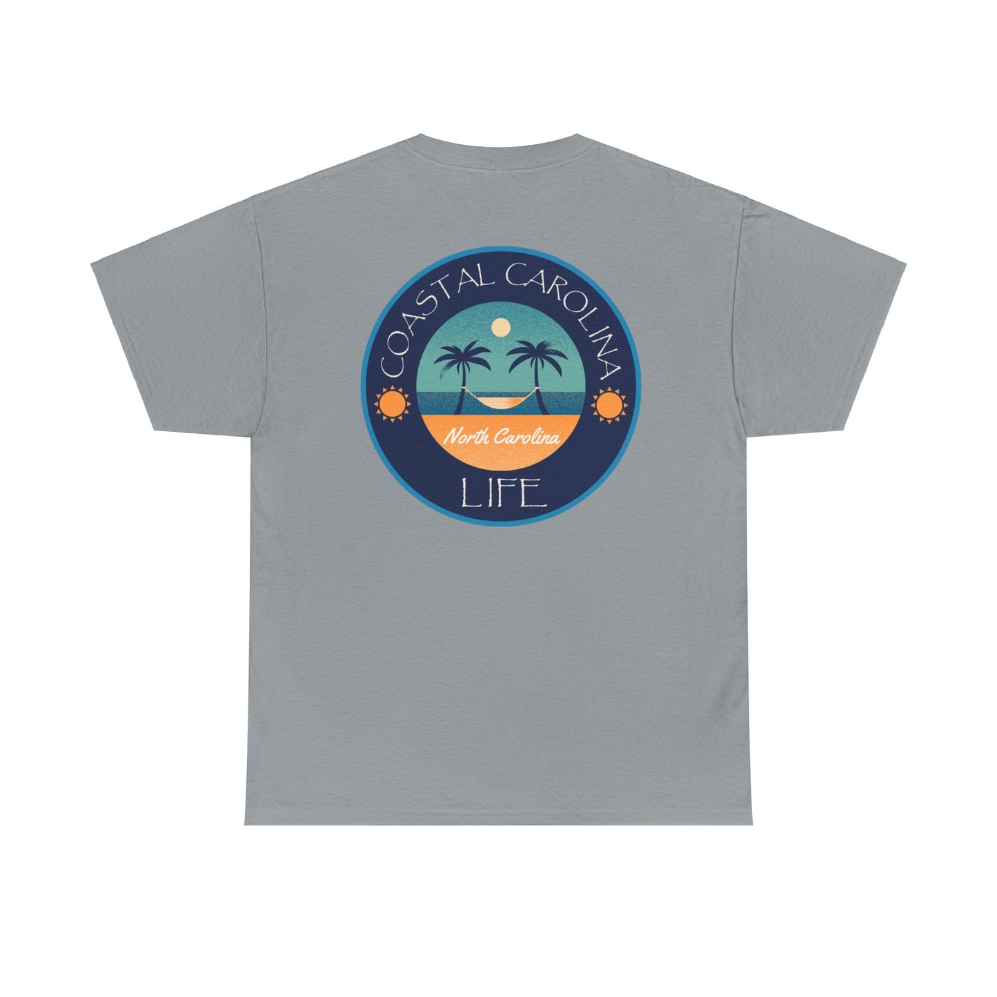 Men's Heavy Cotton T-Shirt - North Carolina