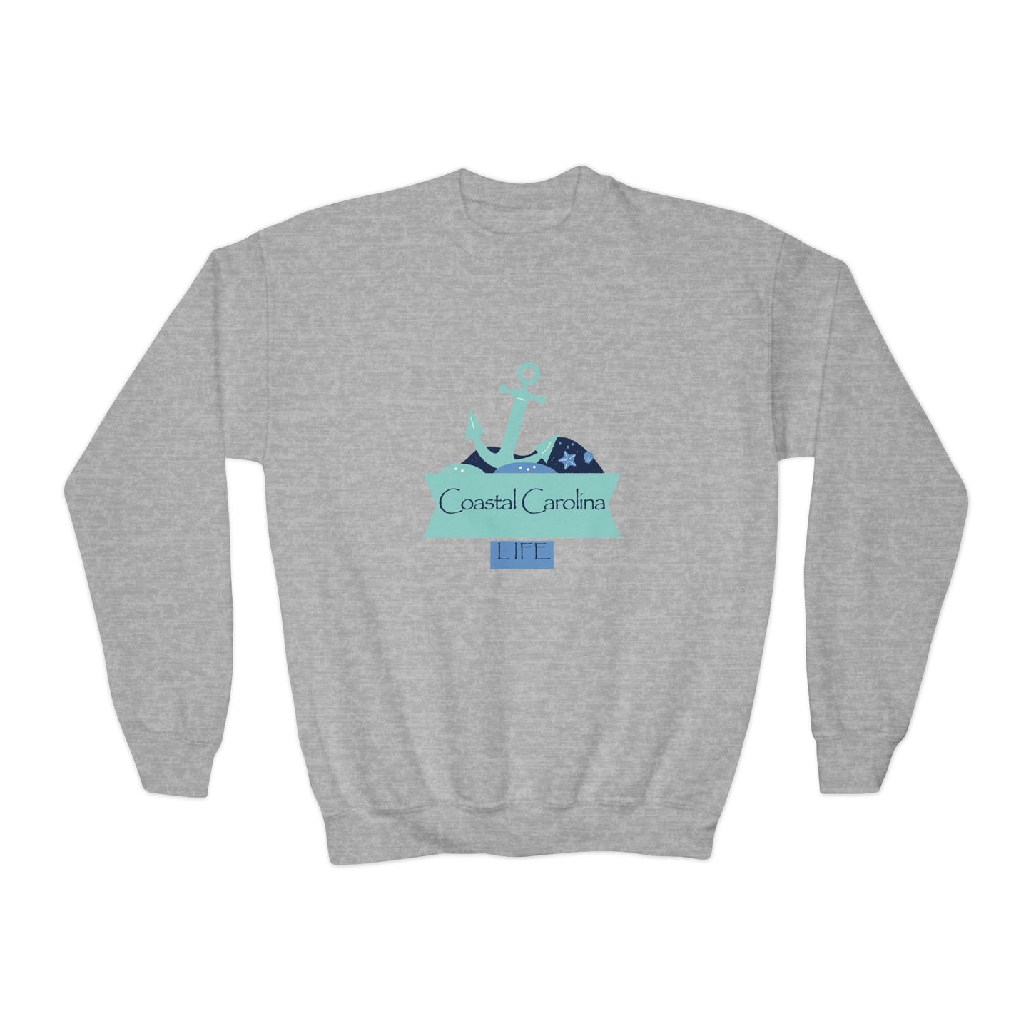 Coastal Youth Sweatshirt - Anchor