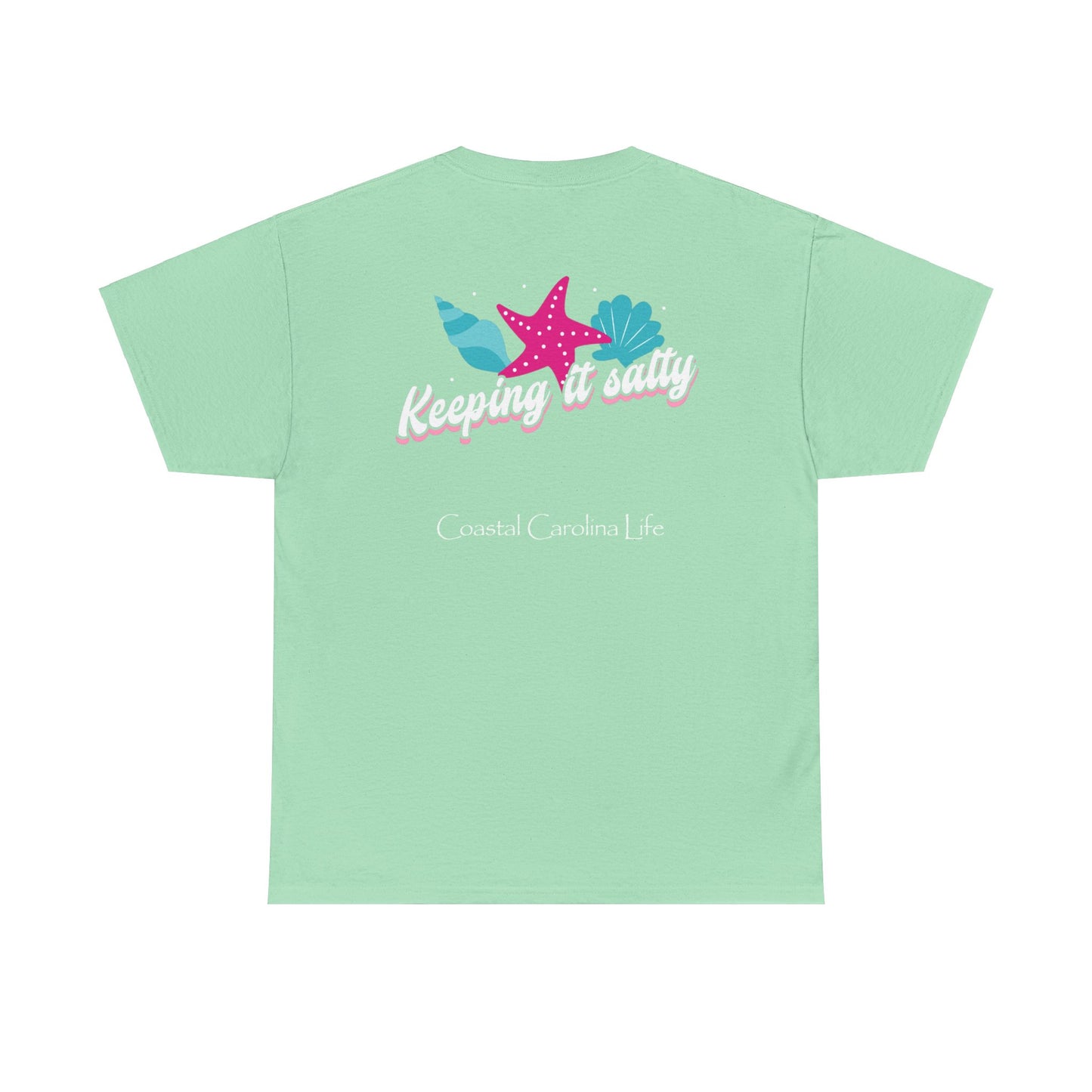 Women's Heavy Cotton T-Shirt - Keeping it Salty