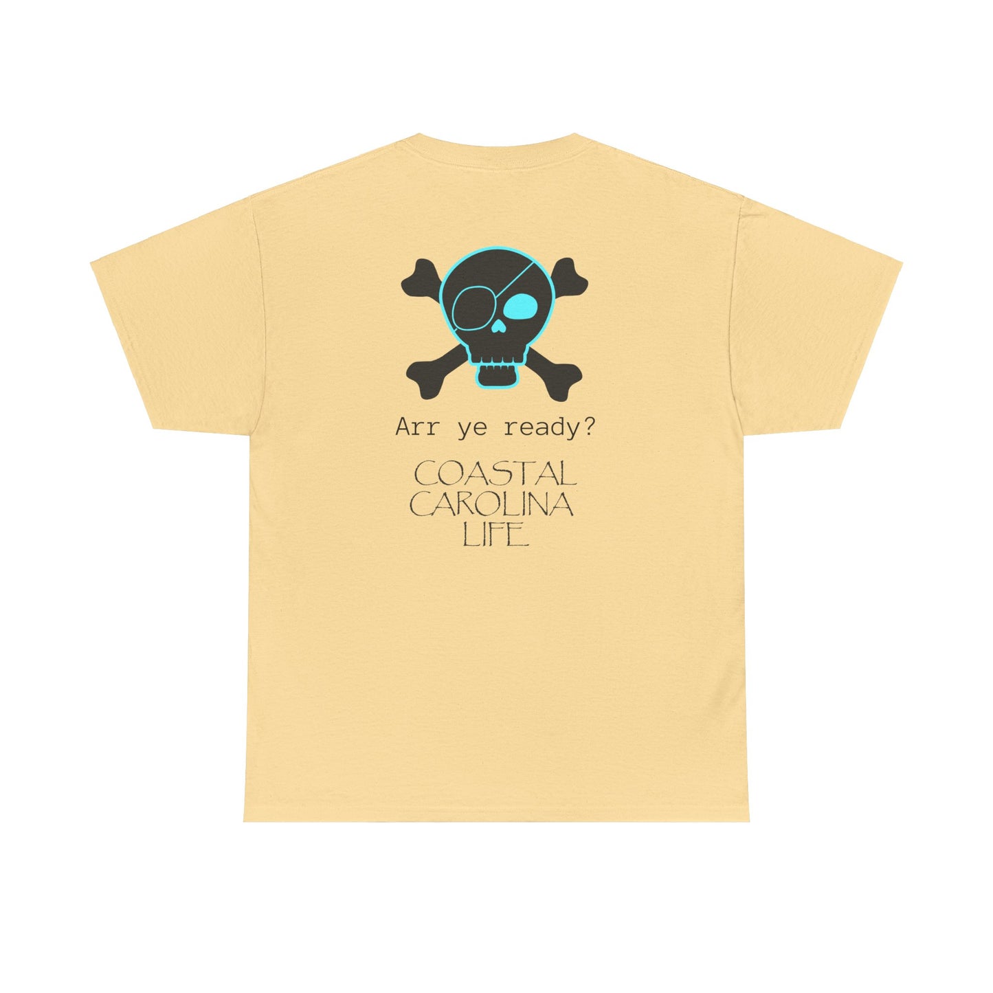 Men's Heavy Cotton T-Shirt - Arr Ye Ready