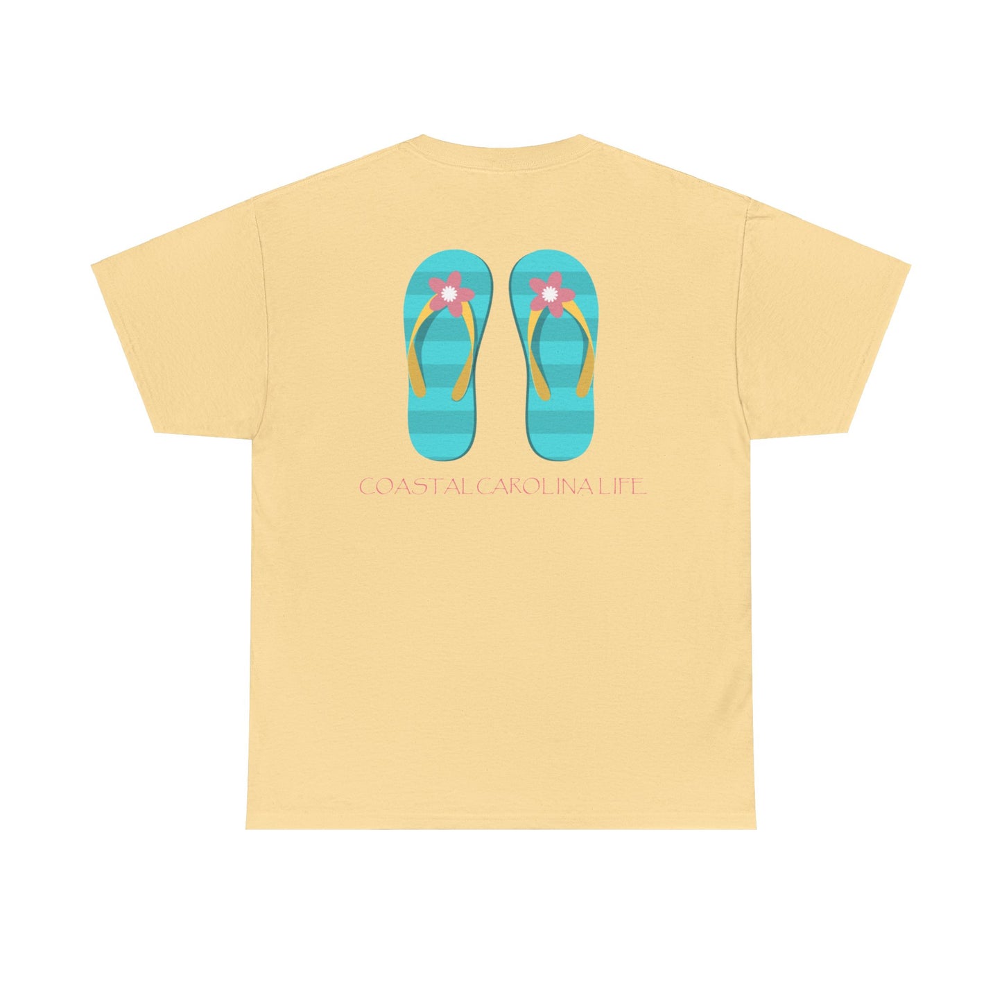 Women's Heavy Cotton T-Shirt - Flip Flops