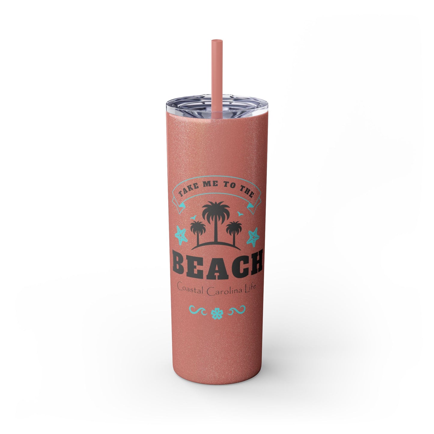 Take Me to the Beach Skinny Tumbler