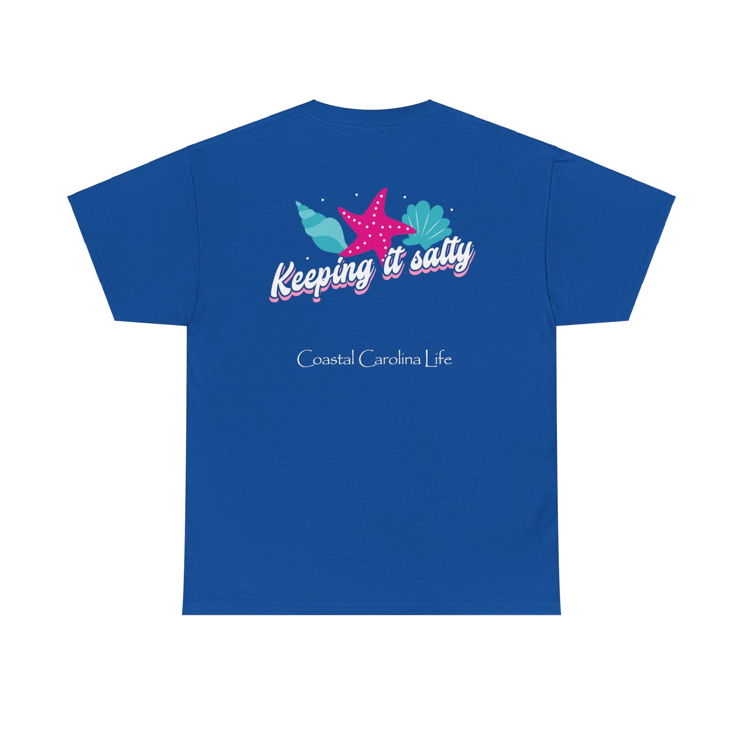 Women's Heavy Cotton T-Shirt - Keeping it Salty
