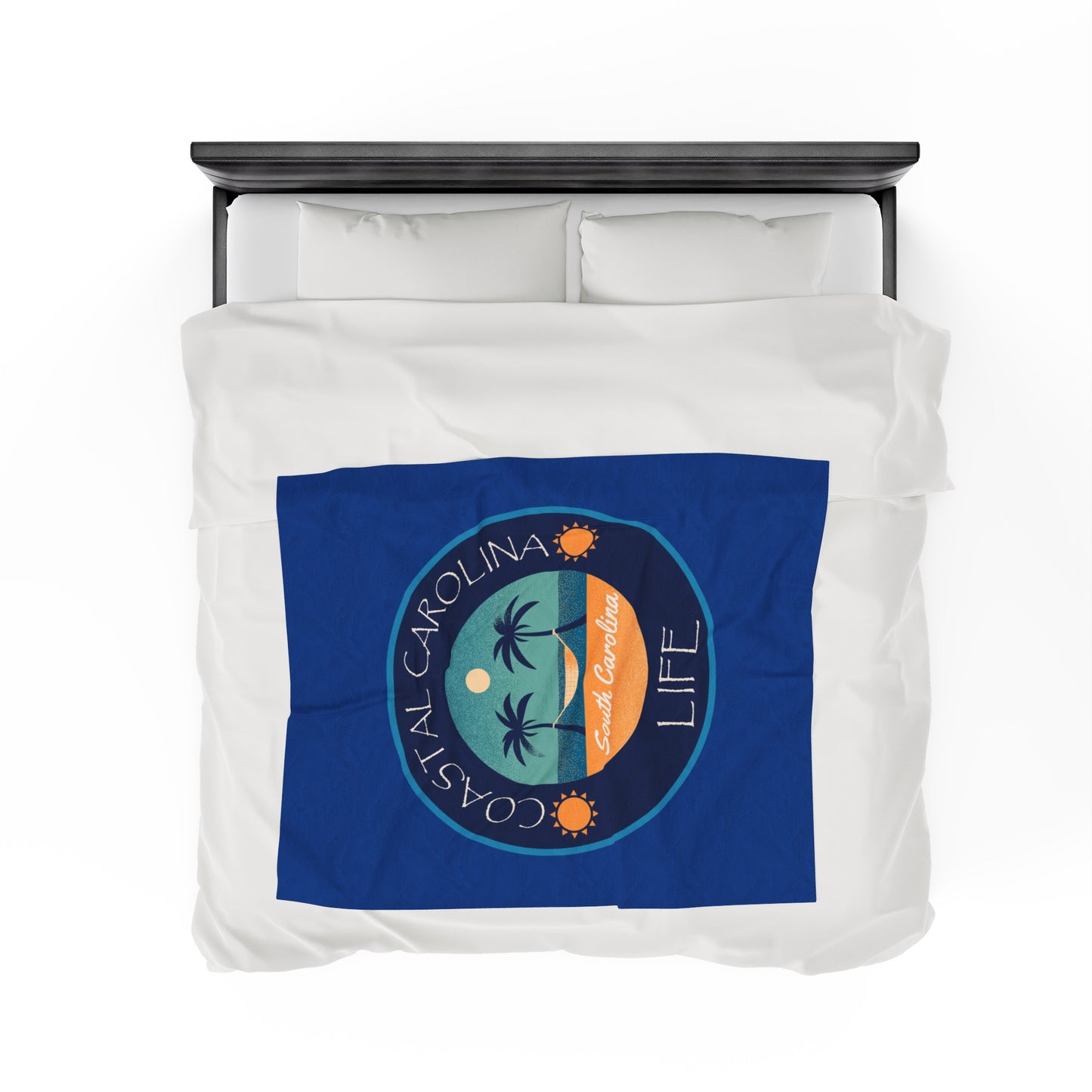 South Carolina Velveteen Plush Blanket