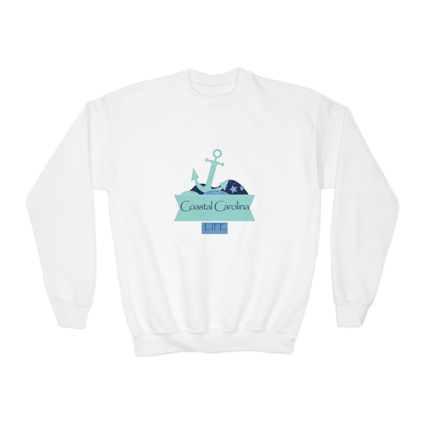 Coastal Youth Sweatshirt - Anchor