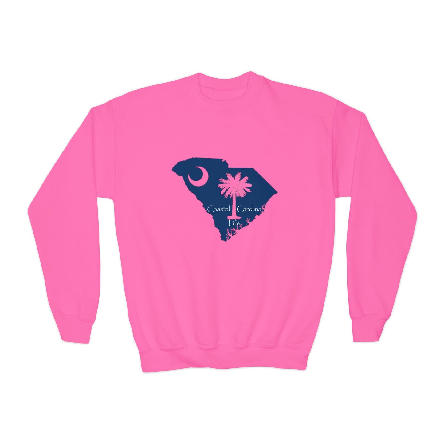 Coastal Youth Sweatshirt - South Carolina Emblem
