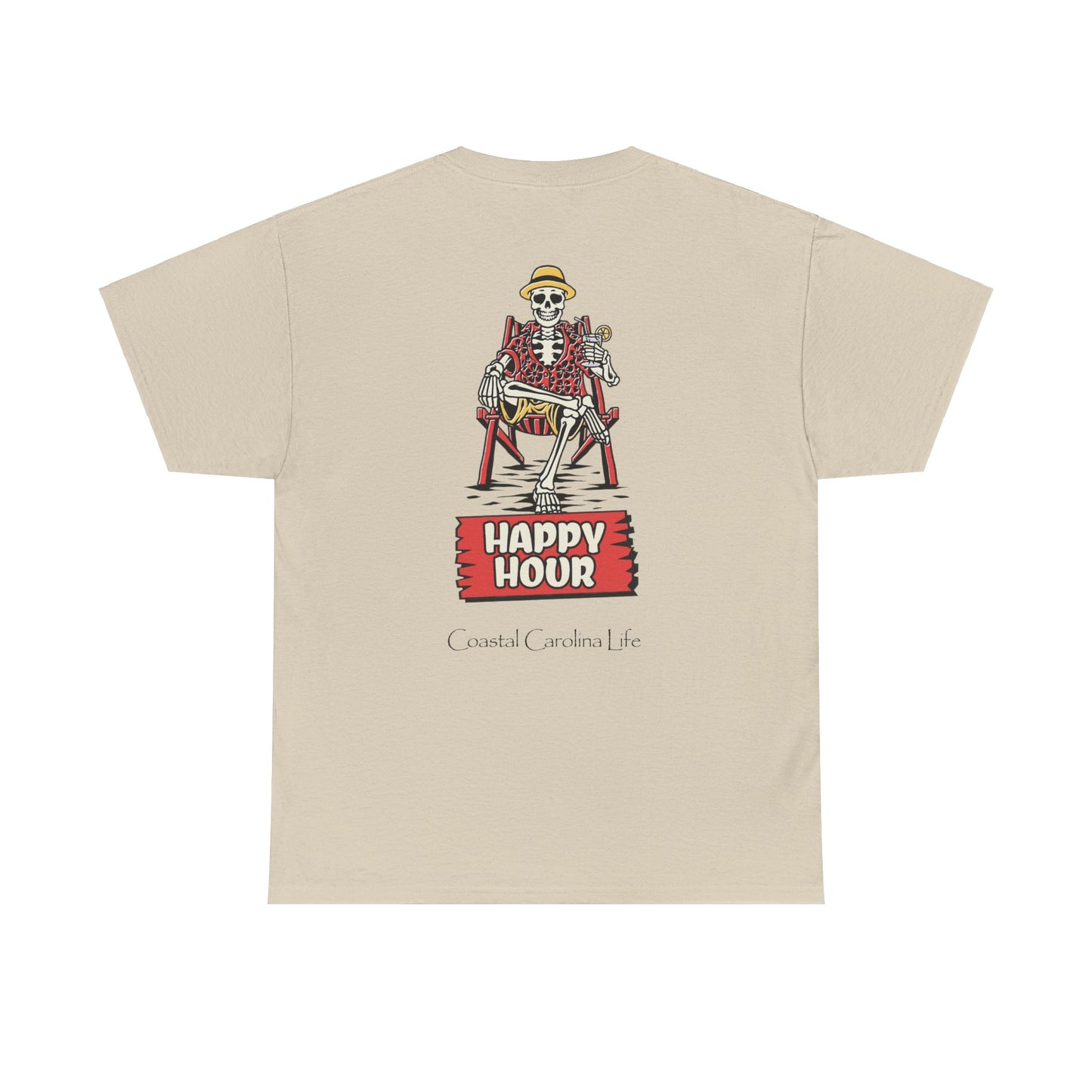 Men's Heavy Cotton T-Shirt - Happy Hour