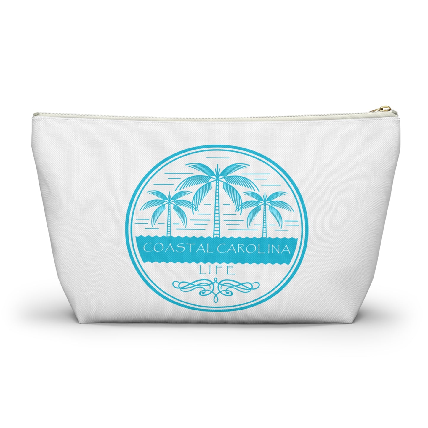 Palm Trees and Water Travel Accessory Pouch