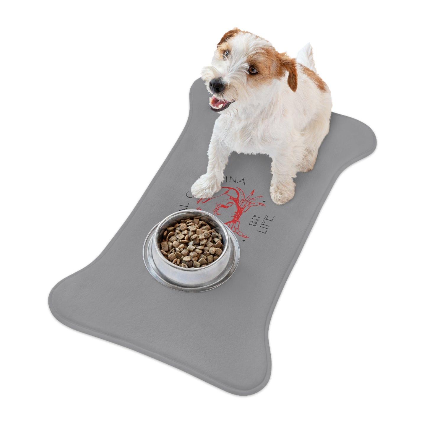 Crab Coastal Pet Feeding Mat