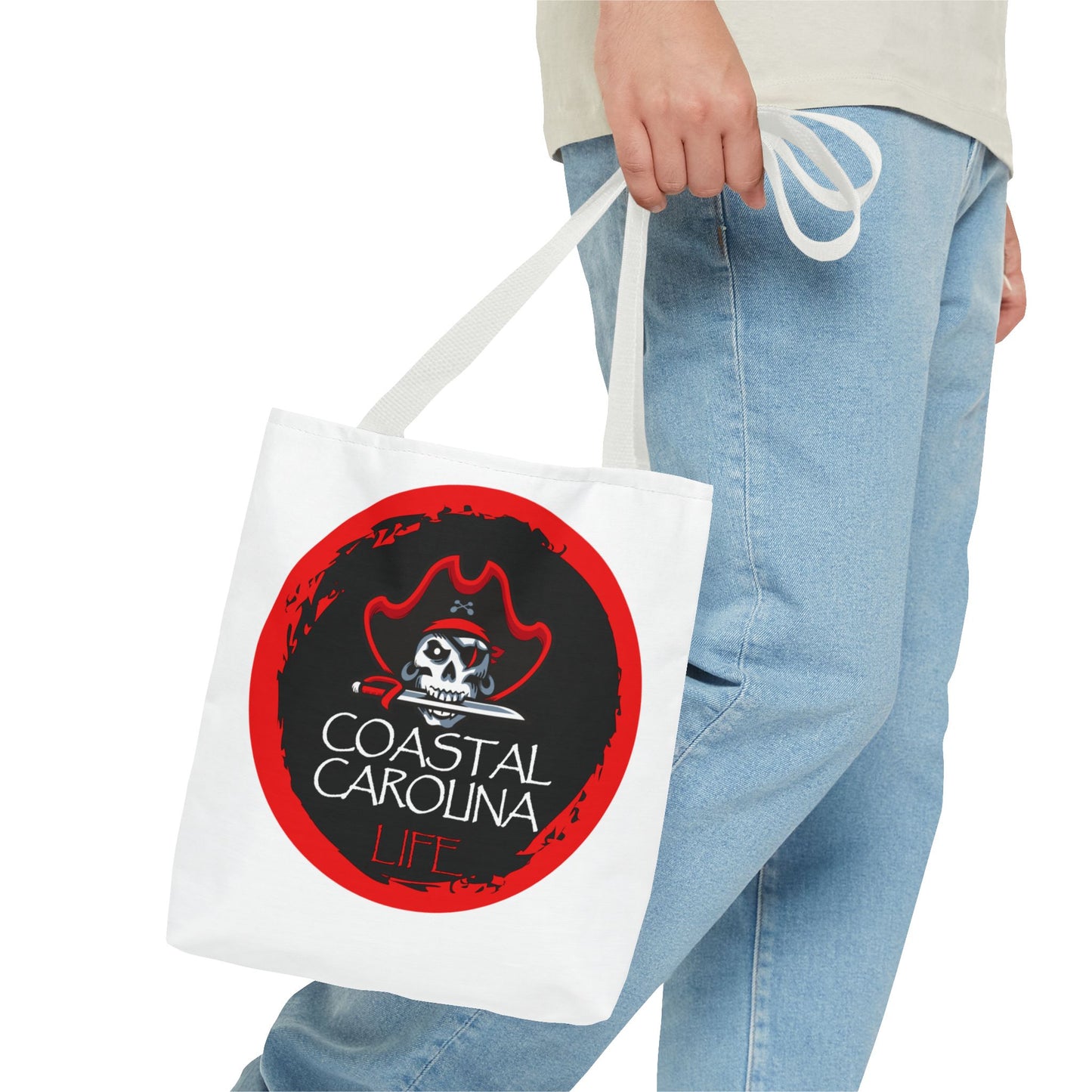 Pirate Coastal Tote Bag