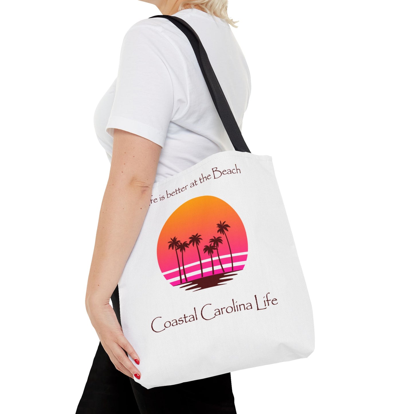 Life is better at the Beach Coastal Tote Bag