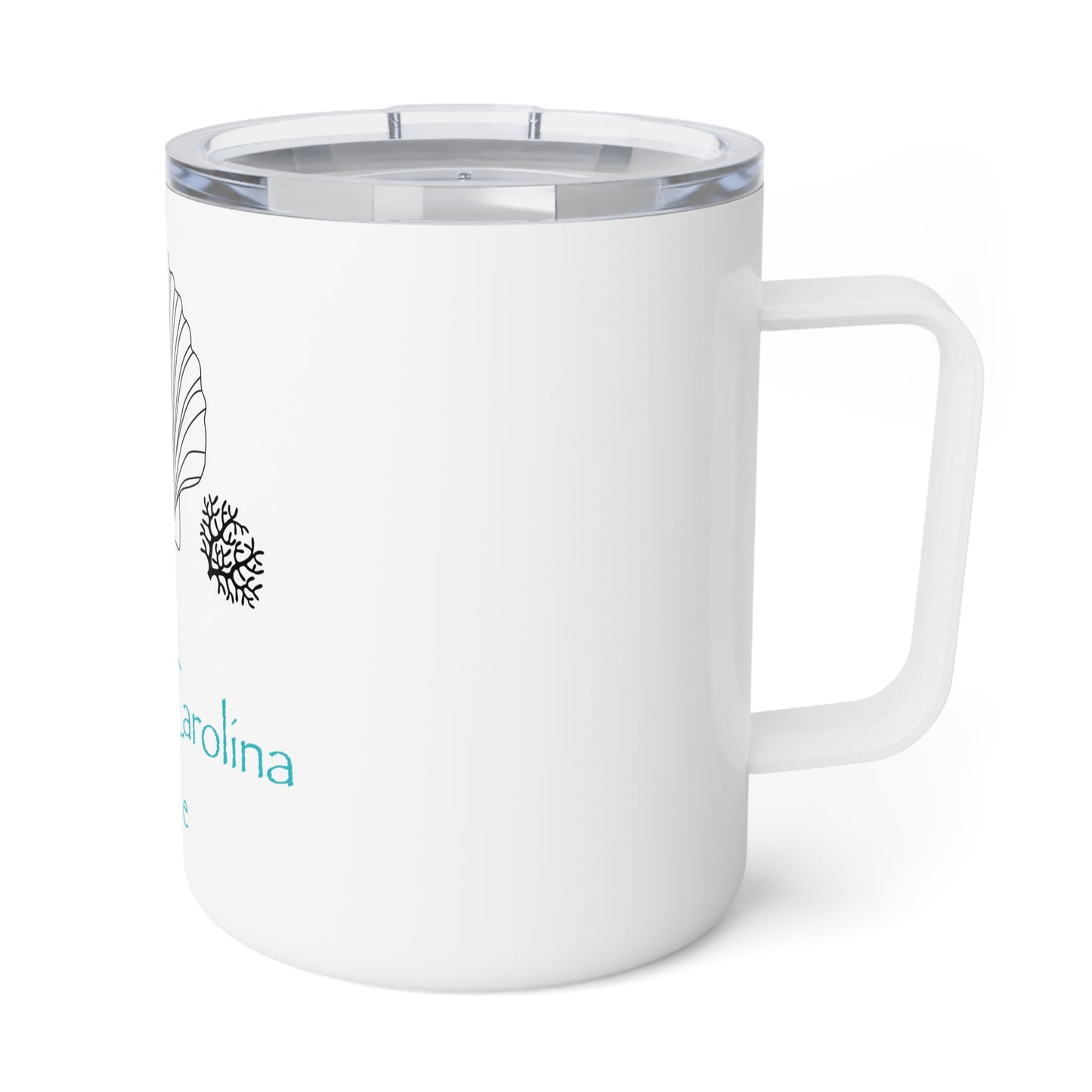 Clam Shell and Coral Coffee Mug Tumbler
