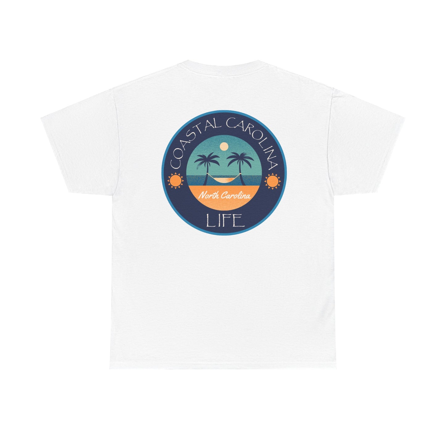 Men's Heavy Cotton T-Shirt - North Carolina