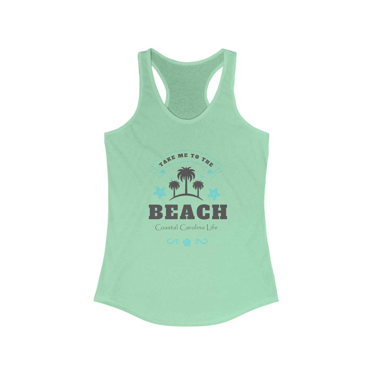Women's Coastal Tank Top - Take Me to the Beach