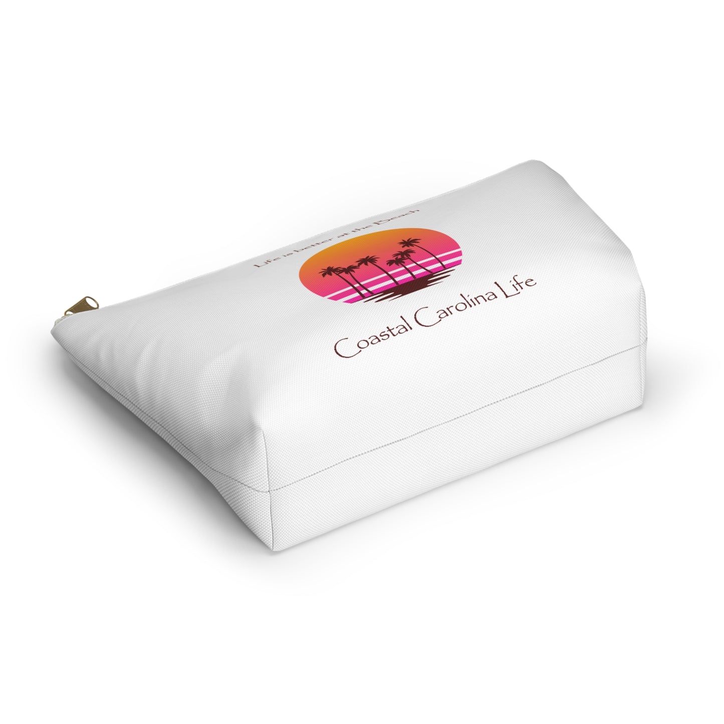 Life is better at the Beach Travel Accessory Pouch
