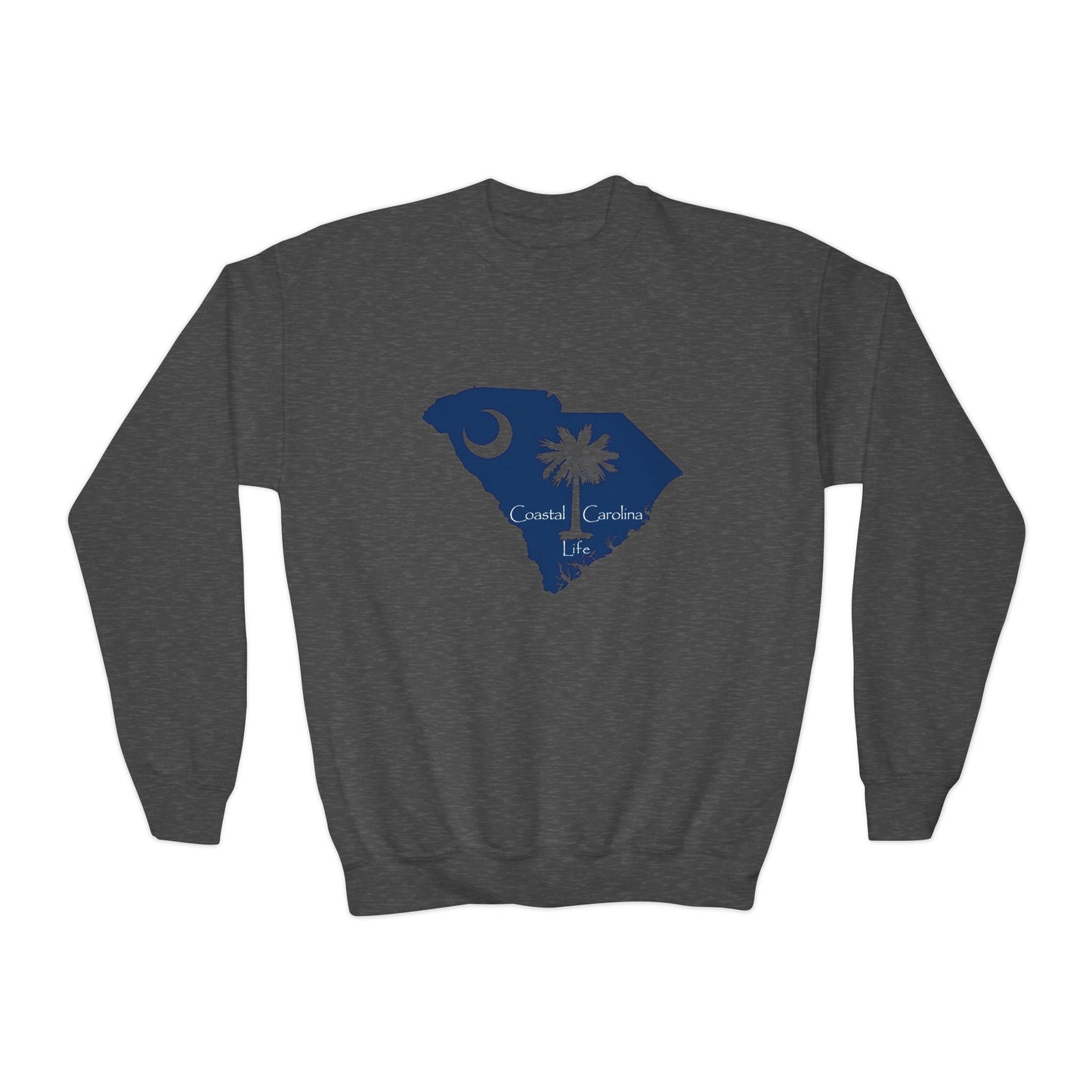Coastal Youth Sweatshirt - South Carolina Emblem