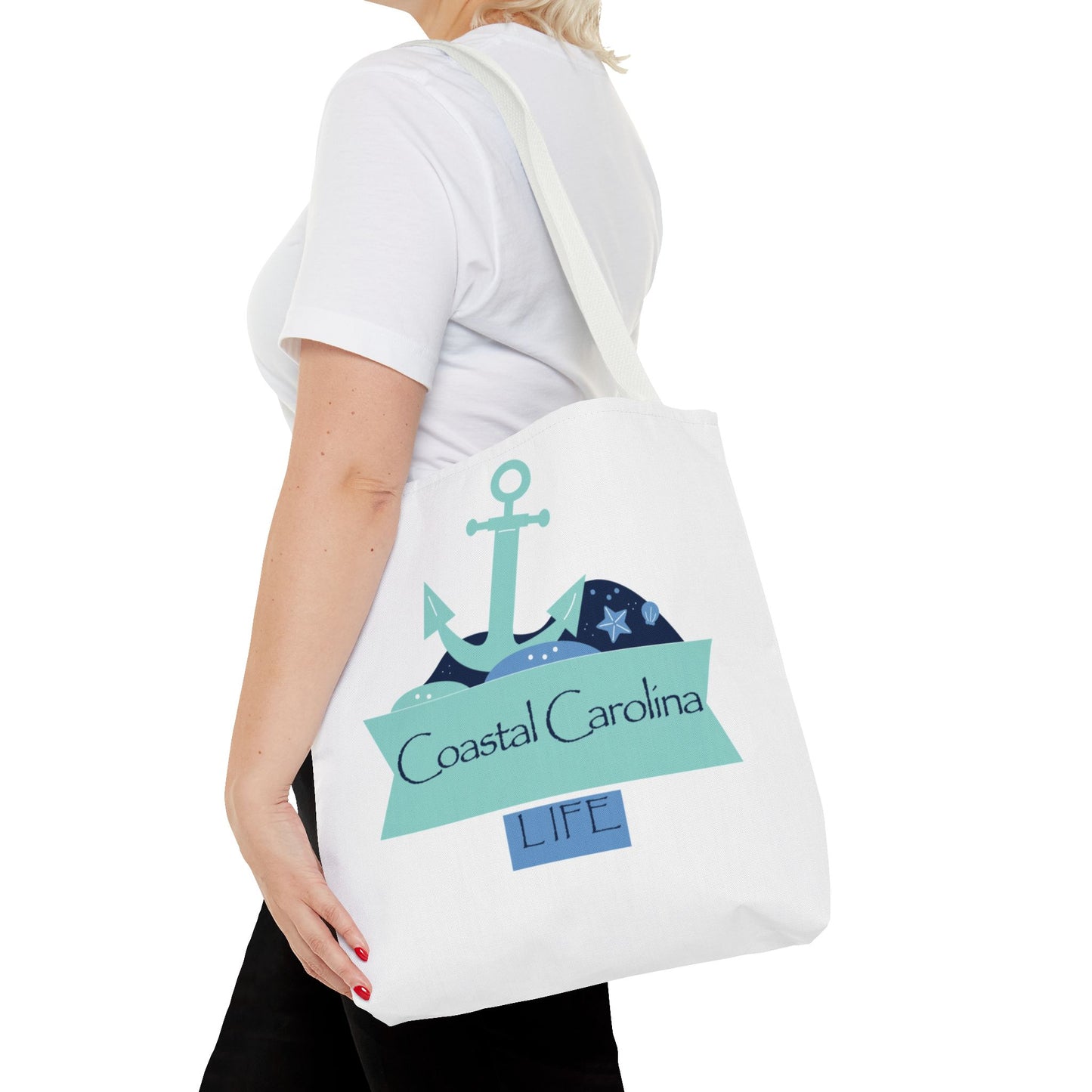 Anchor Coastal Tote Bag