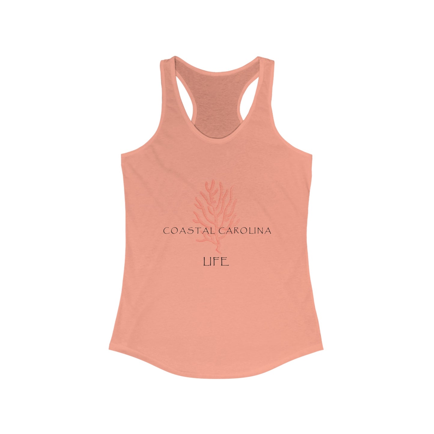 Women's Coastal Tank Top - Coral