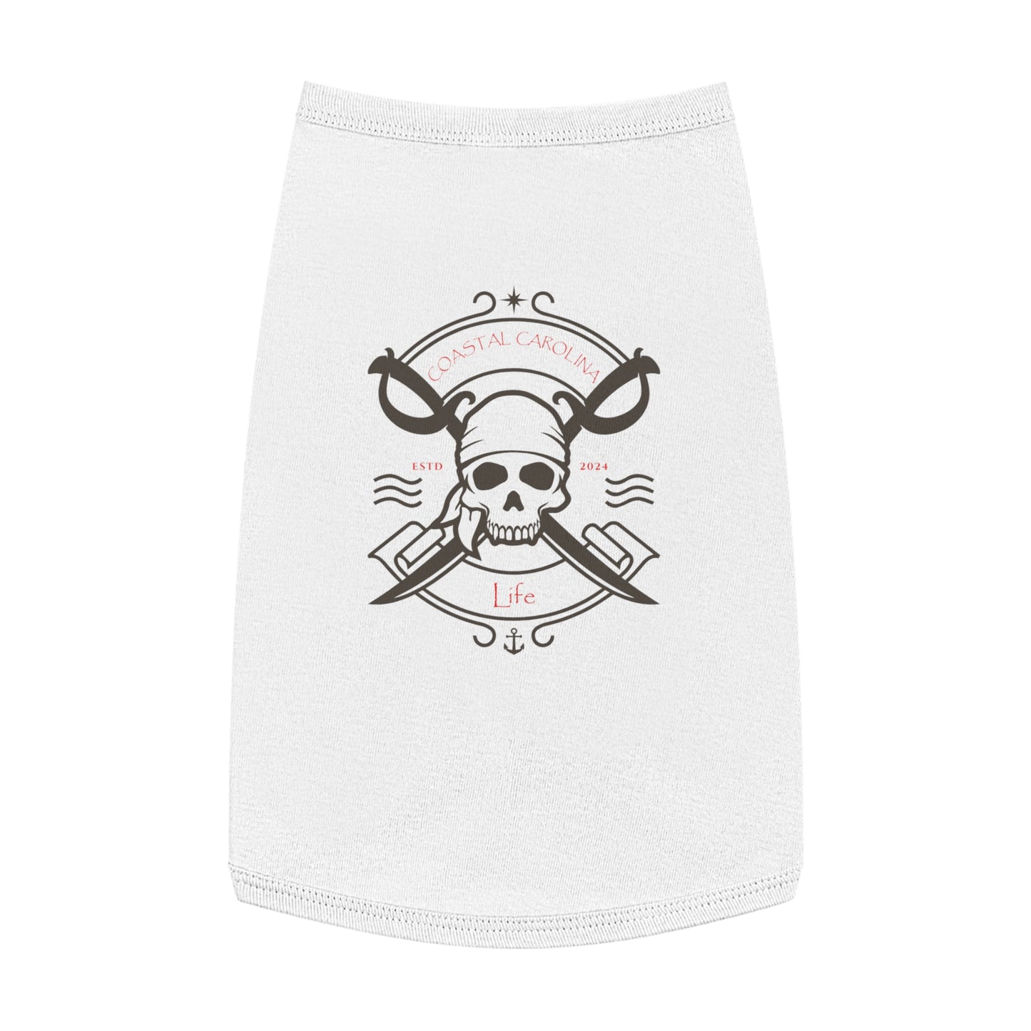 Pirate Skull Coastal Pet Shirt