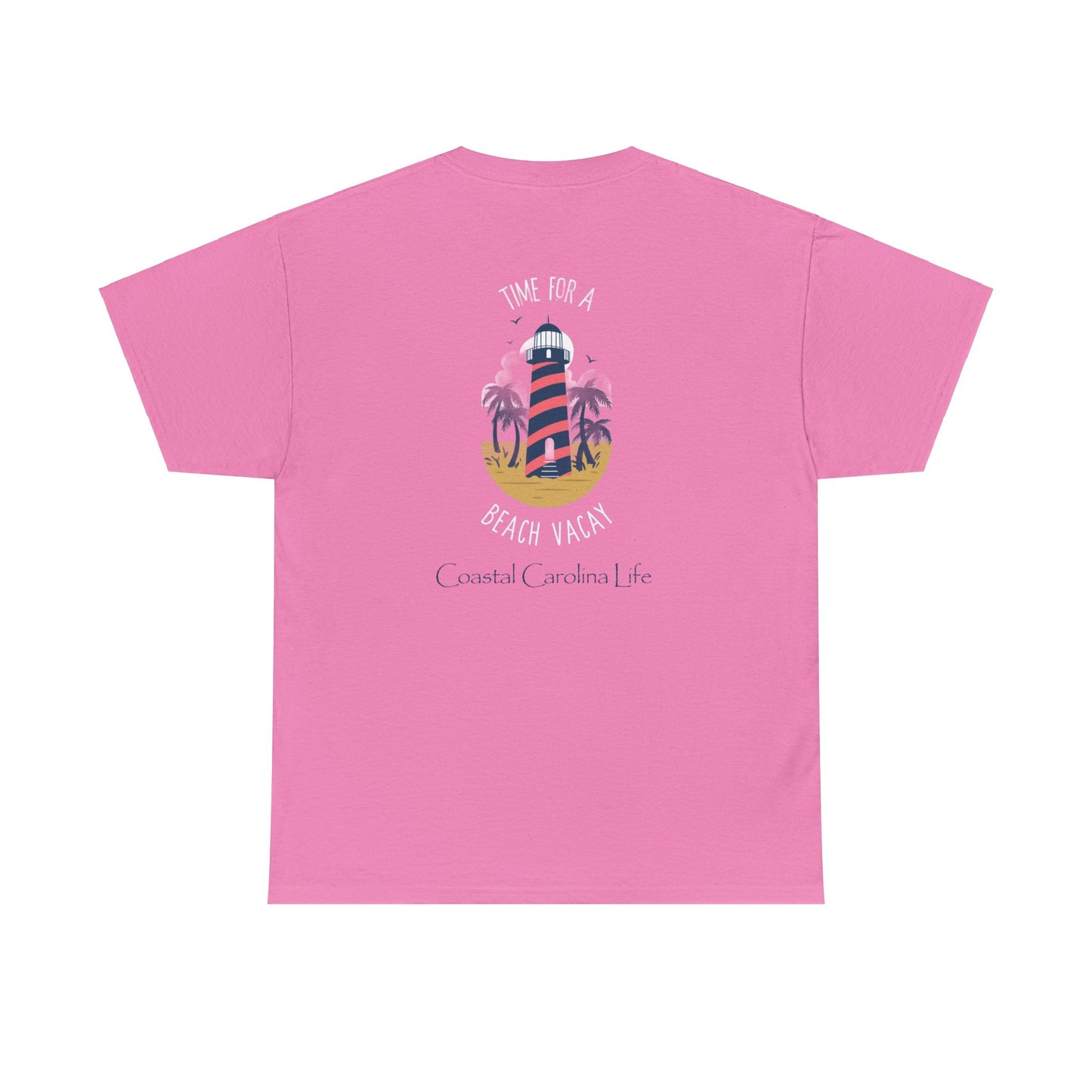 Women's Heavy Cotton T-Shirt - Time for a Beach Vacay