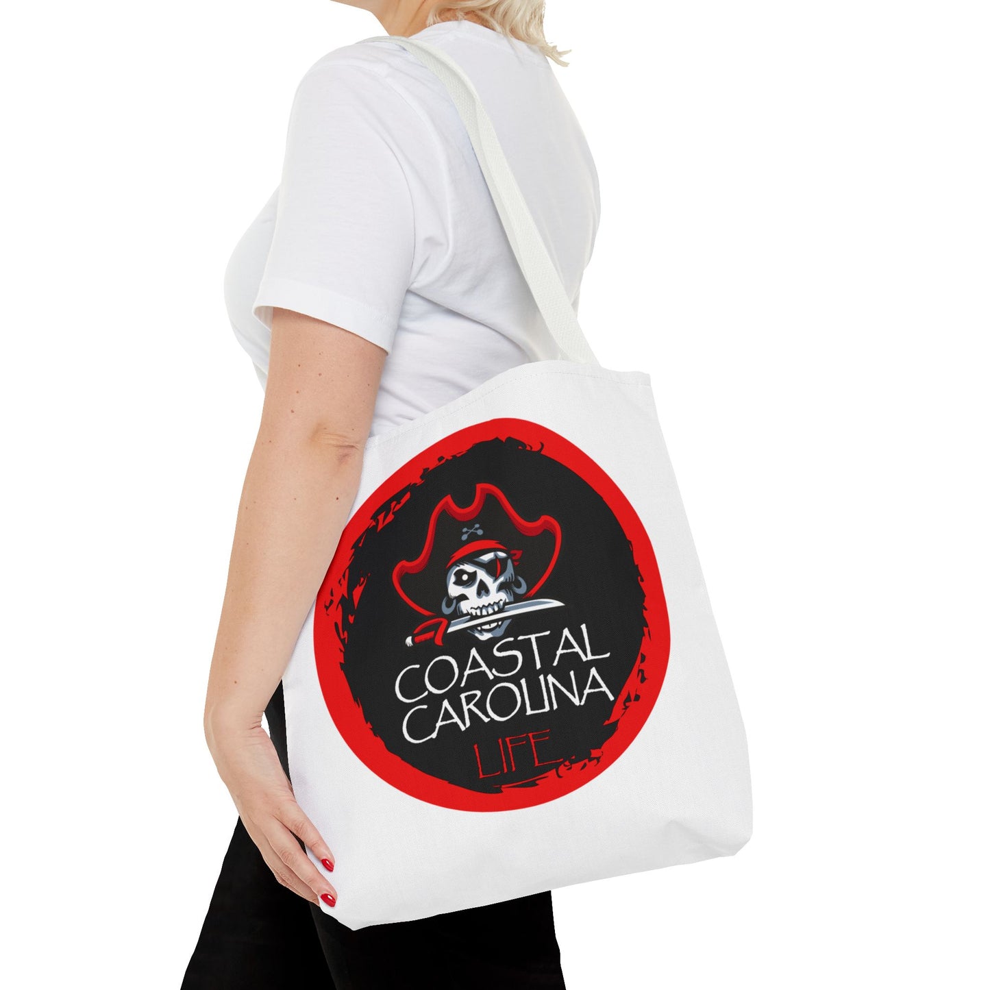 Pirate Coastal Tote Bag