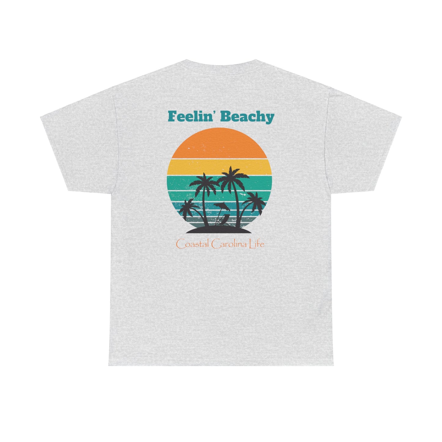 Women's Heavy Cotton T-Shirt - Feelin' Beachy