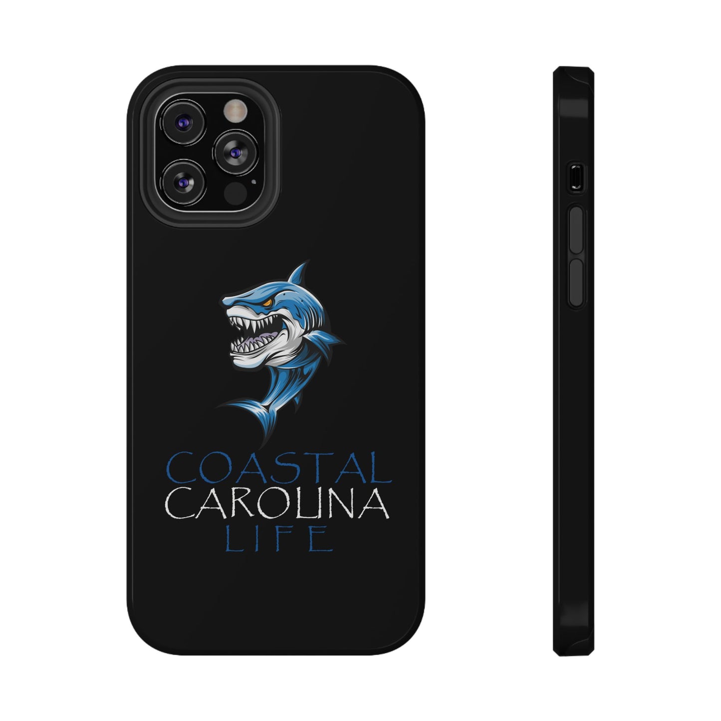 Impact-Resistant Phone Case - iPhone or Samsung - Shark